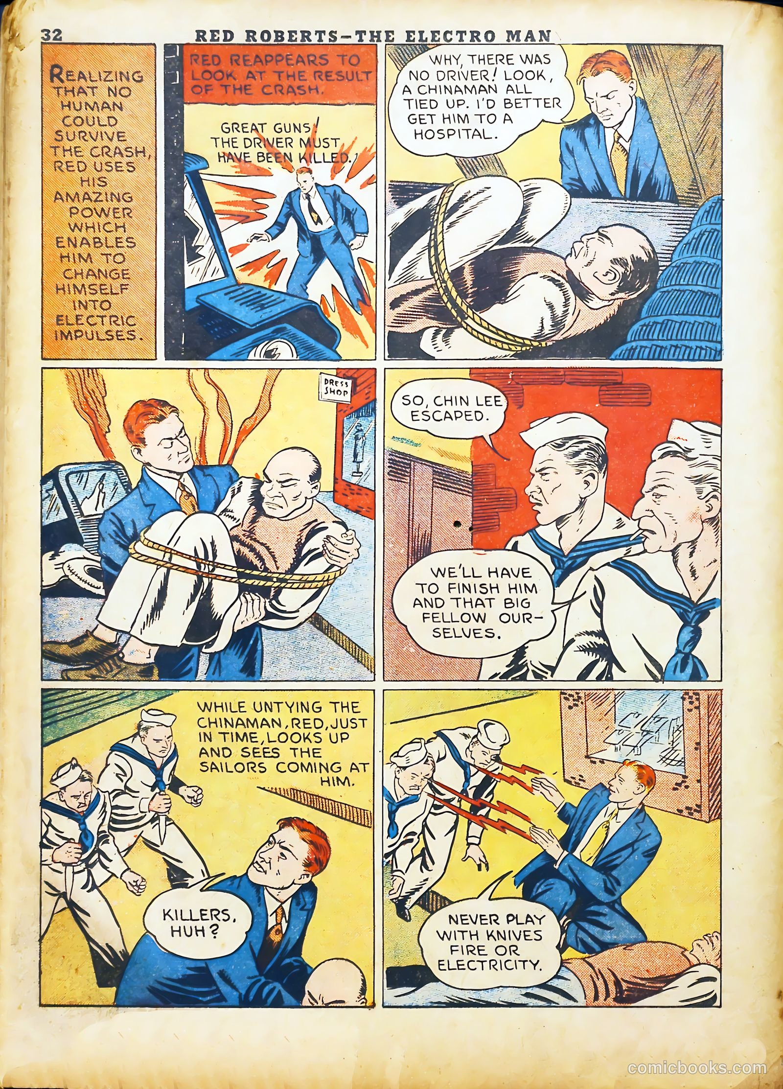 Rocket Comics #2 (1940) — page 34 of 69
