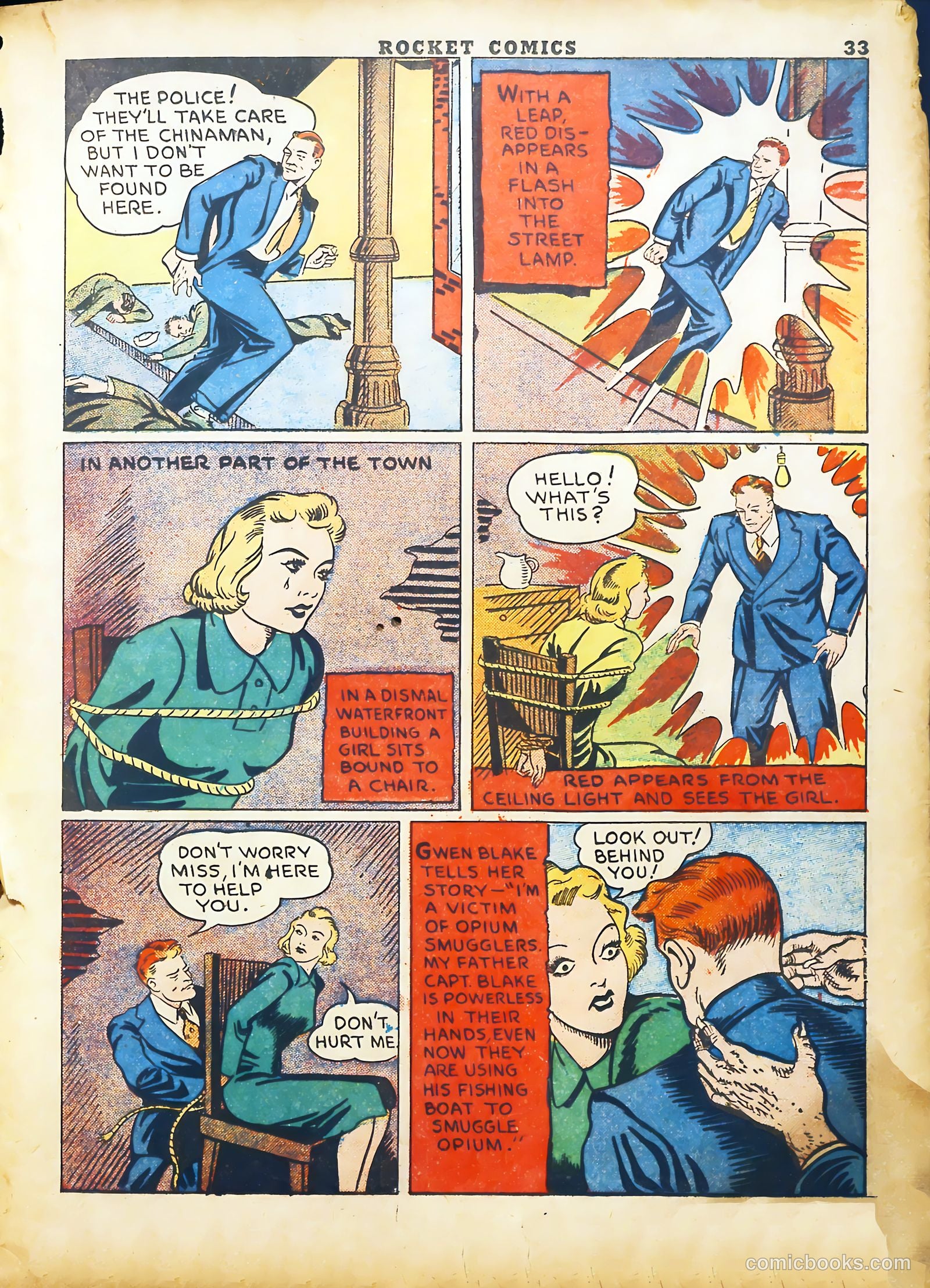 Rocket Comics #2 (1940) — page 35 of 69