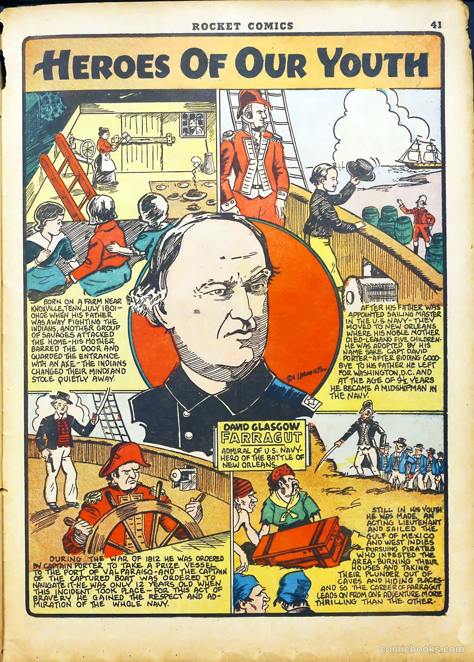 Rocket Comics #2 (1940) — page 43 of 69