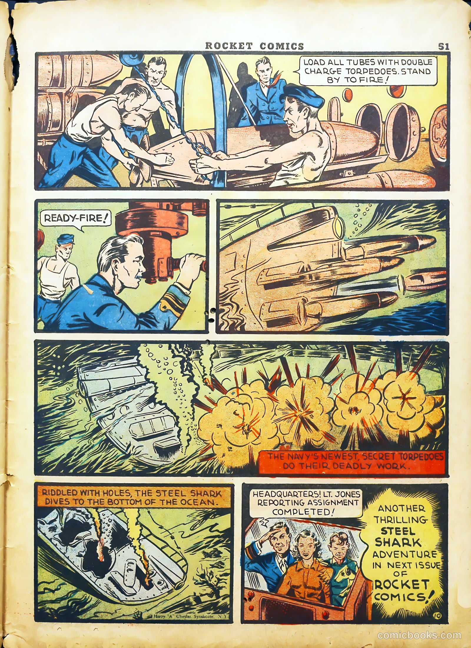 Rocket Comics #2 (1940) — page 53 of 69