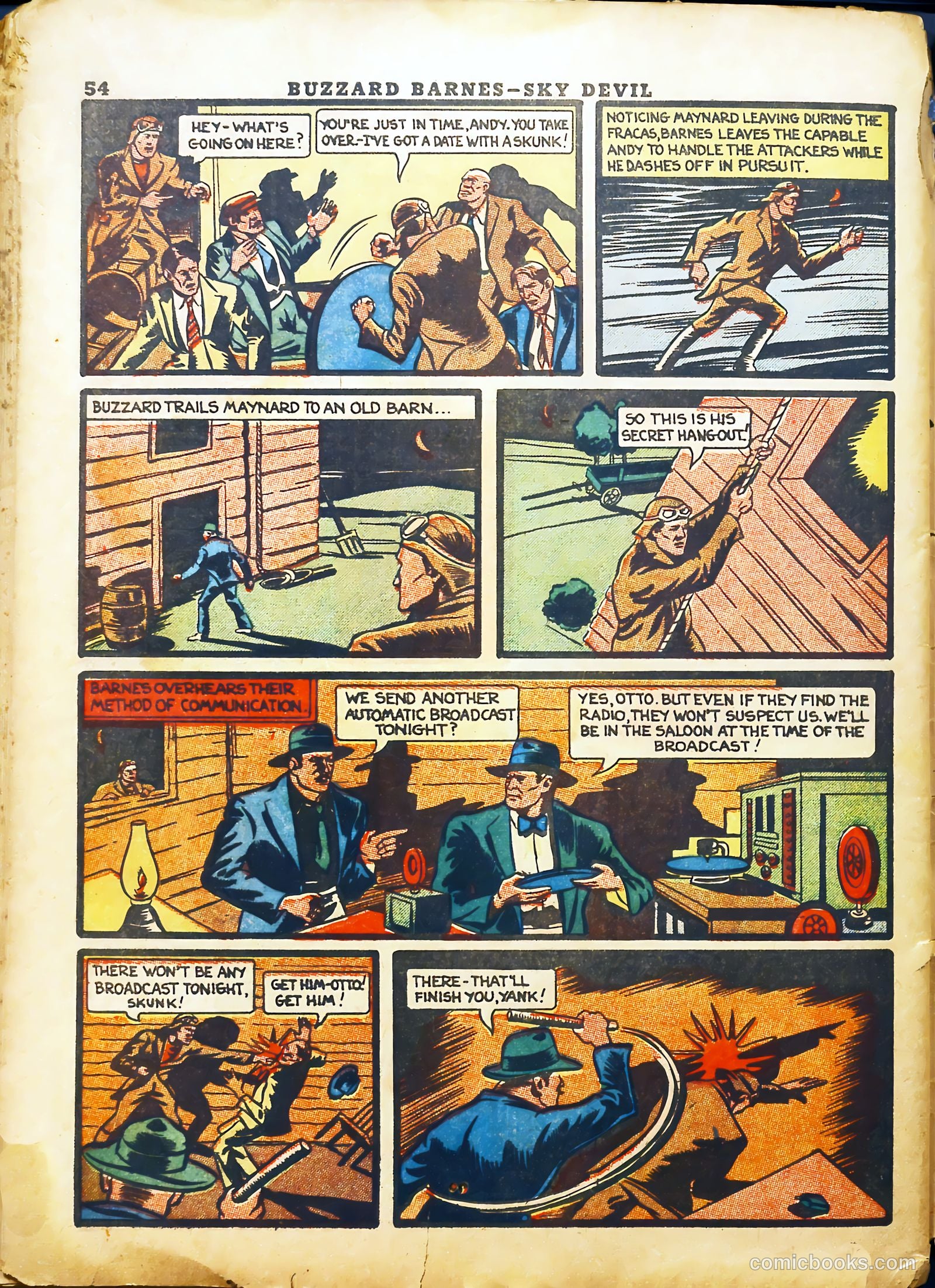 Rocket Comics #2 (1940) — page 56 of 69