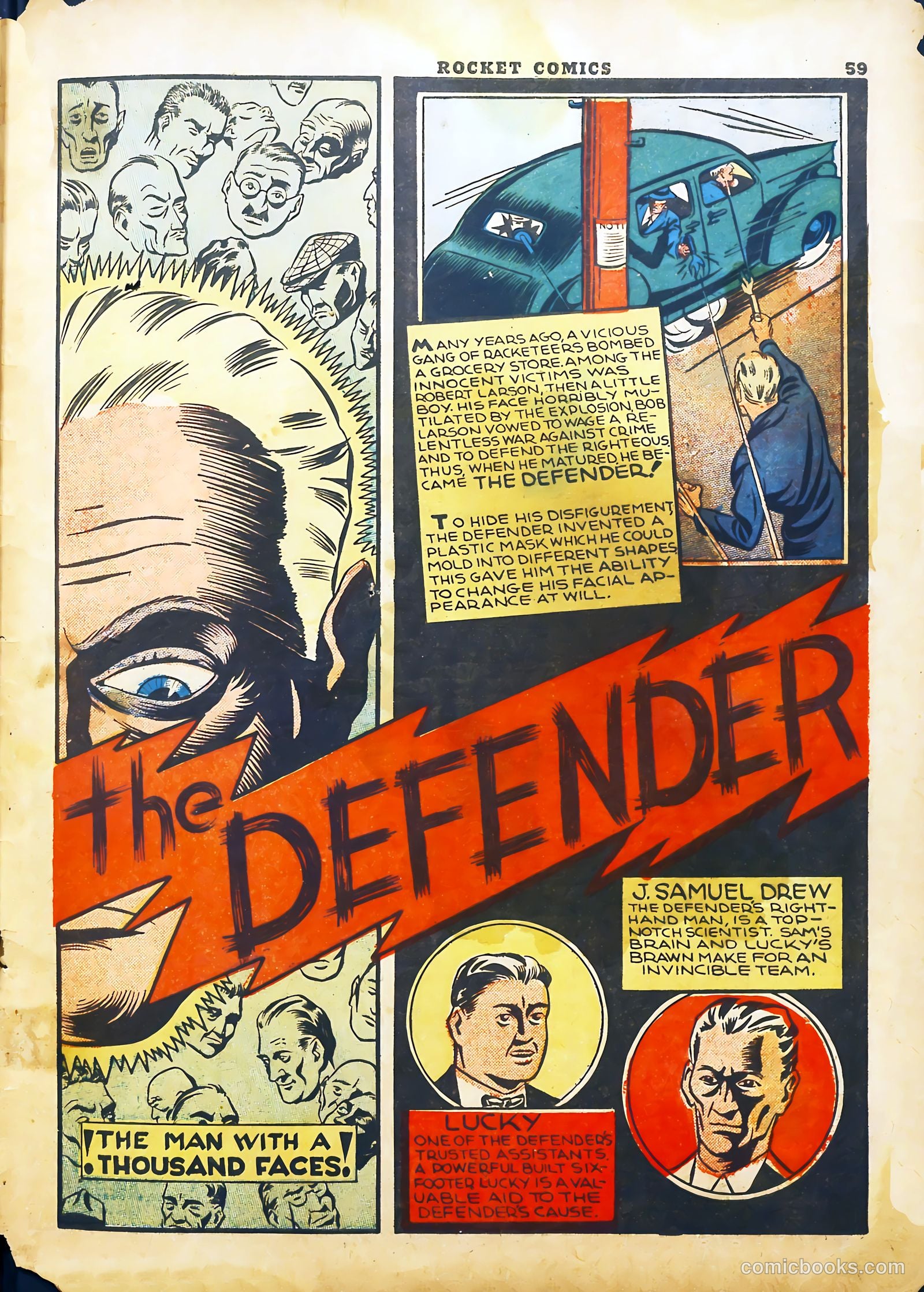 Rocket Comics #2 (1940) — page 61 of 69