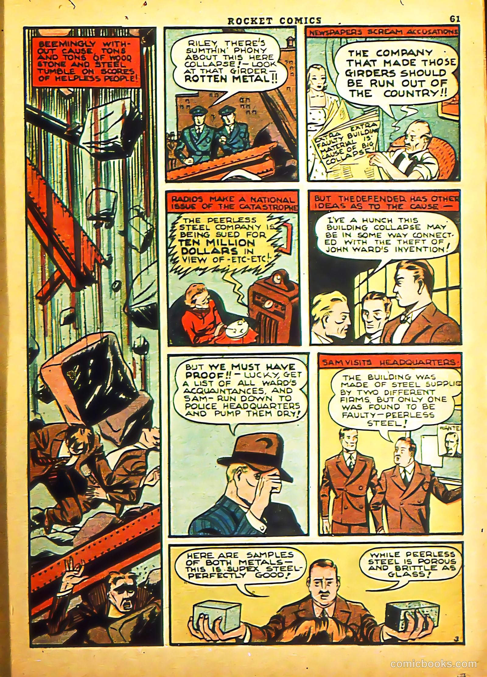 Rocket Comics #2 (1940) — page 63 of 69