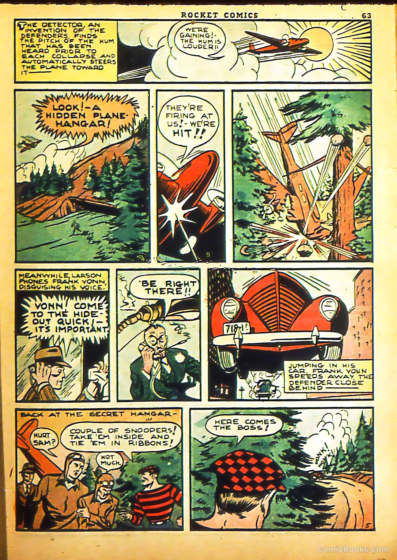 Rocket Comics #2 (1940) — page 65 of 69
