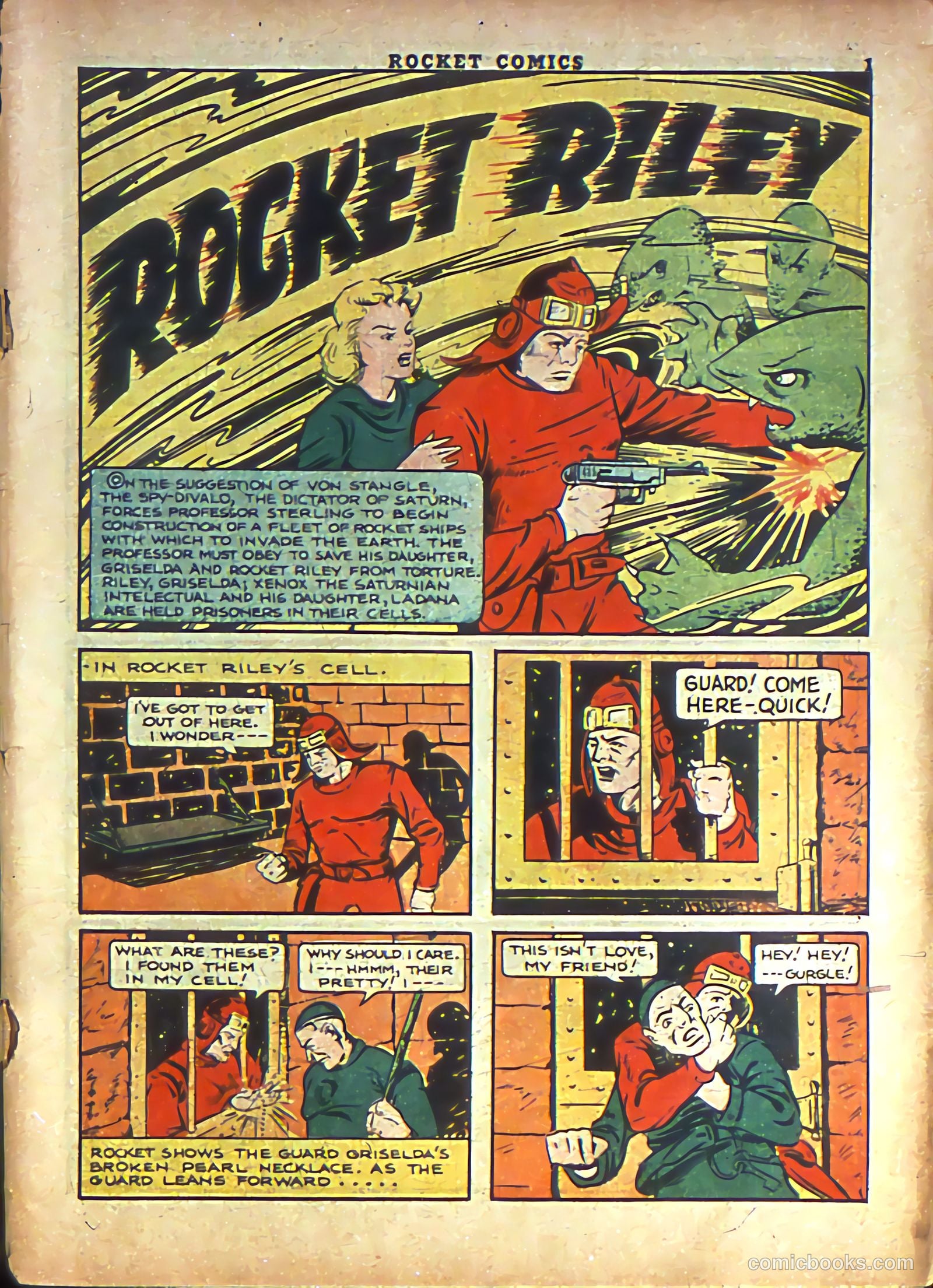 Rocket Comics #3 (1940) — page 3 of 68
