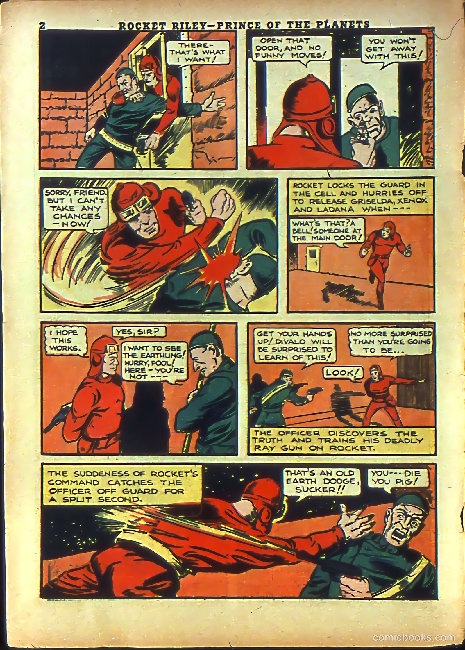 Rocket Comics #3 (1940) — page 4 of 68