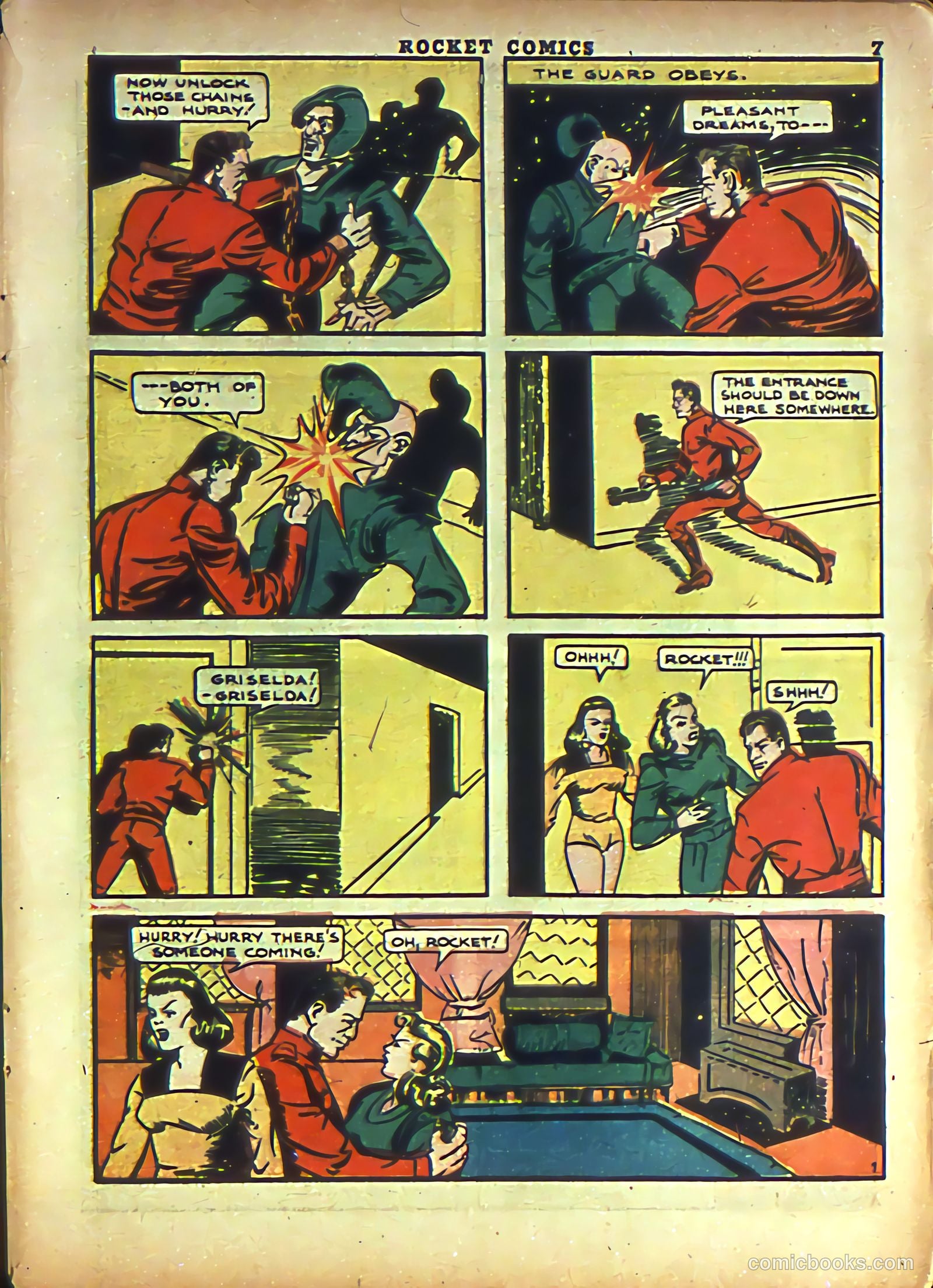Rocket Comics #3 (1940) — page 9 of 68