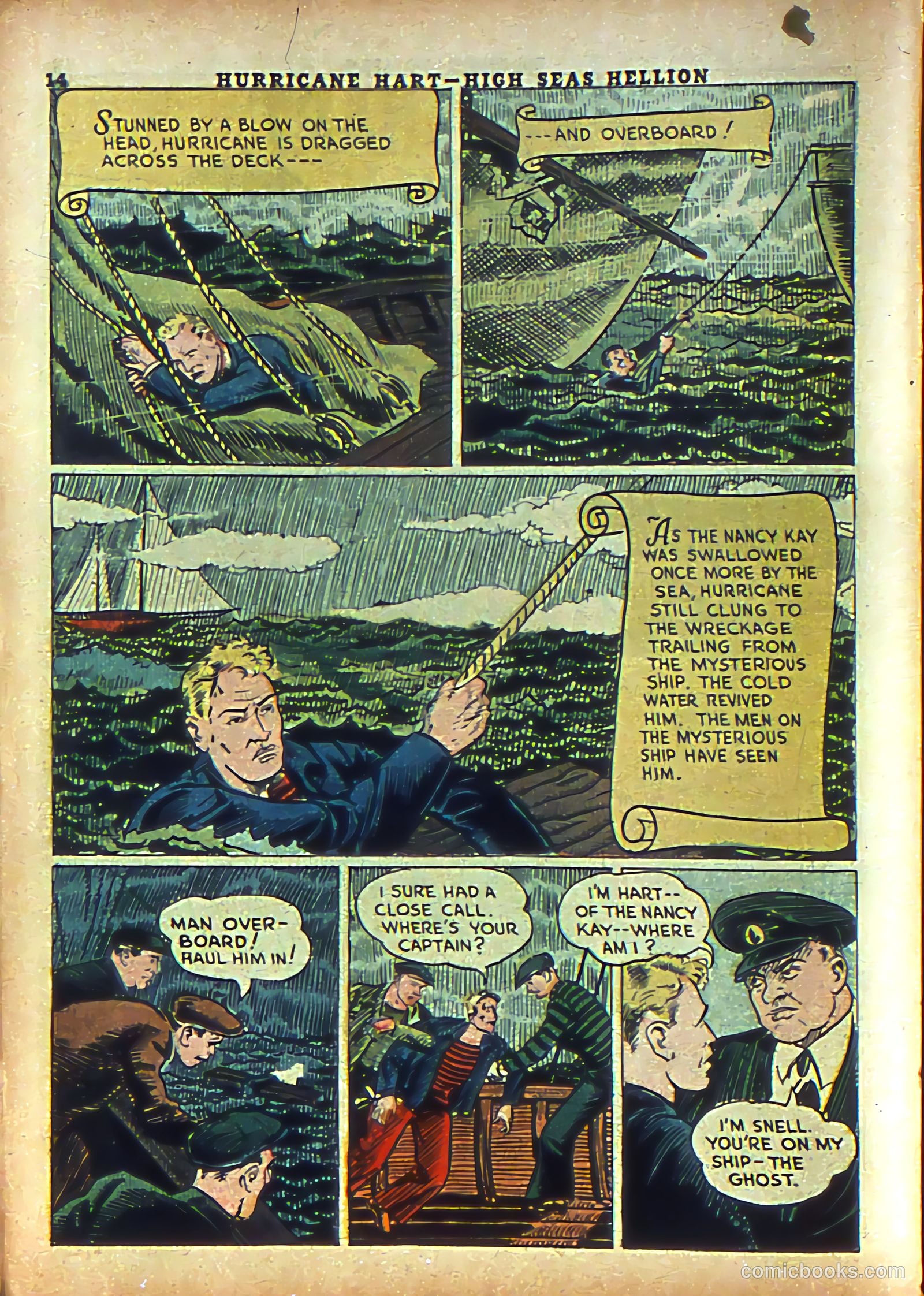 Rocket Comics #3 (1940) — page 16 of 68
