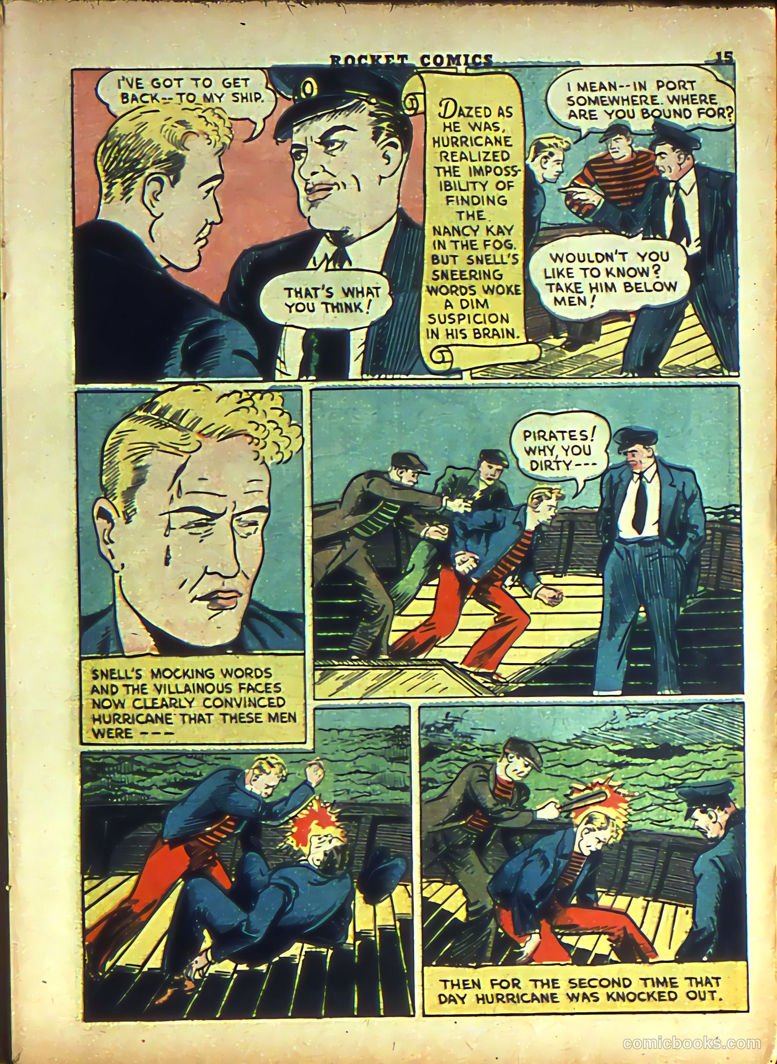 Rocket Comics #3 (1940) — page 17 of 68