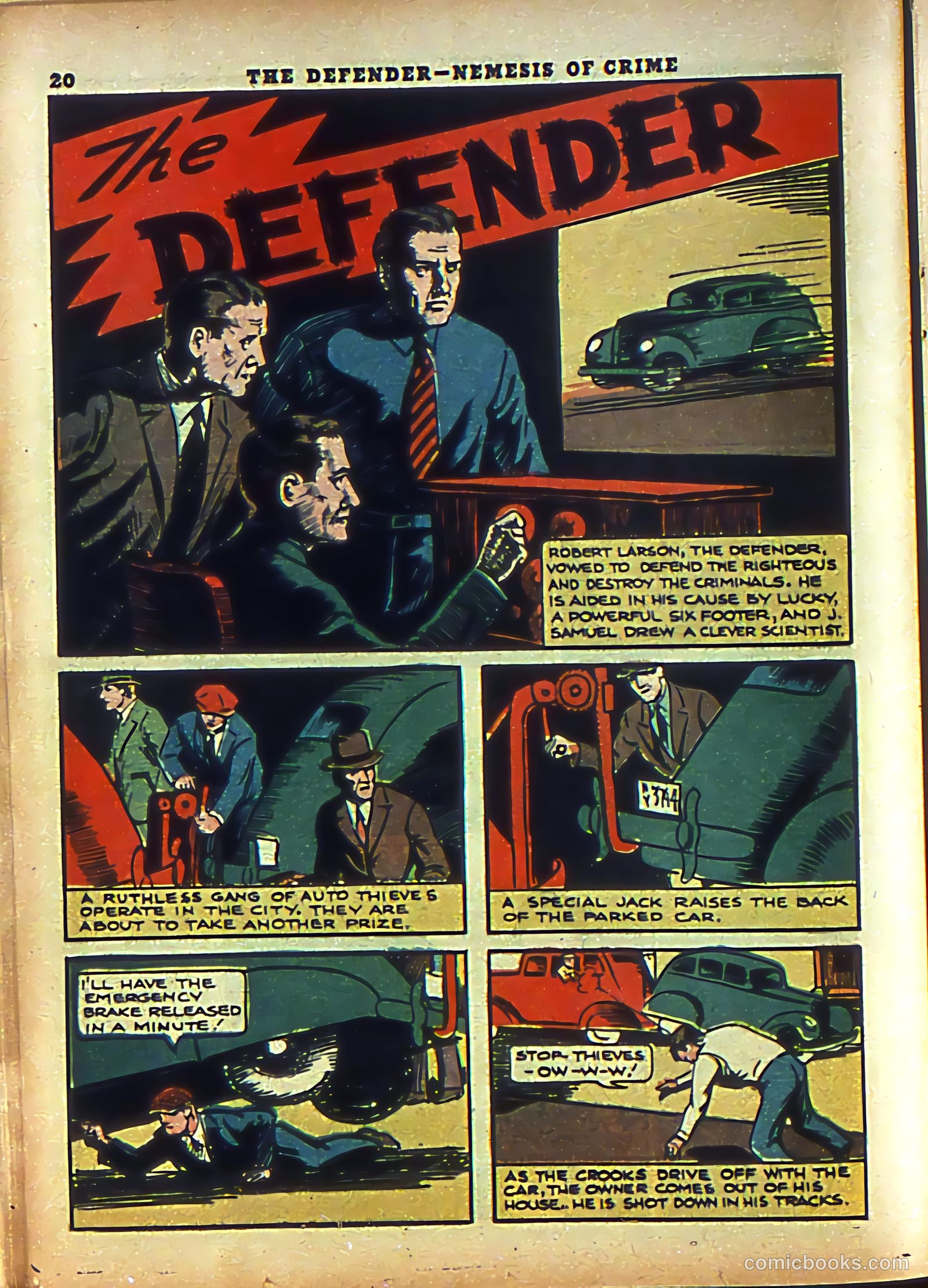 Rocket Comics #3 (1940) — page 22 of 68
