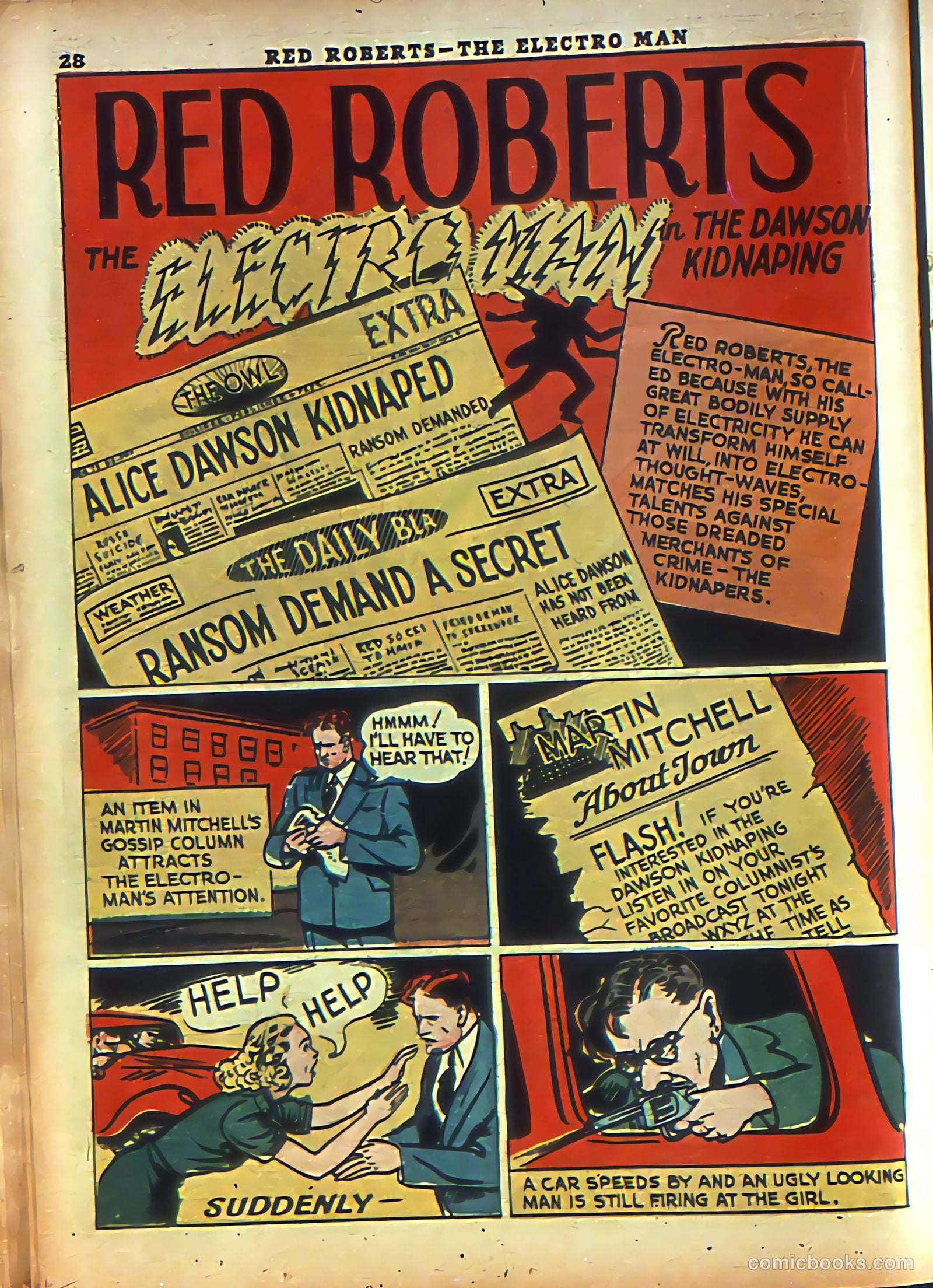 Rocket Comics #3 (1940) — page 30 of 68