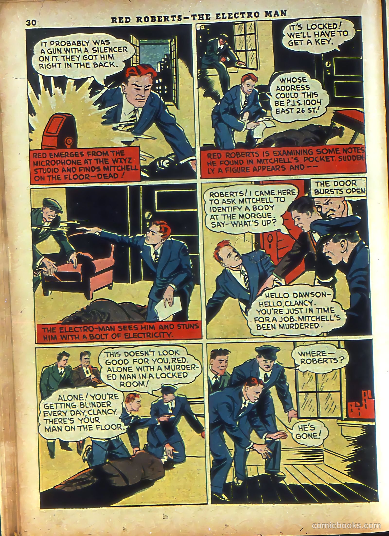 Rocket Comics #3 (1940) — page 32 of 68