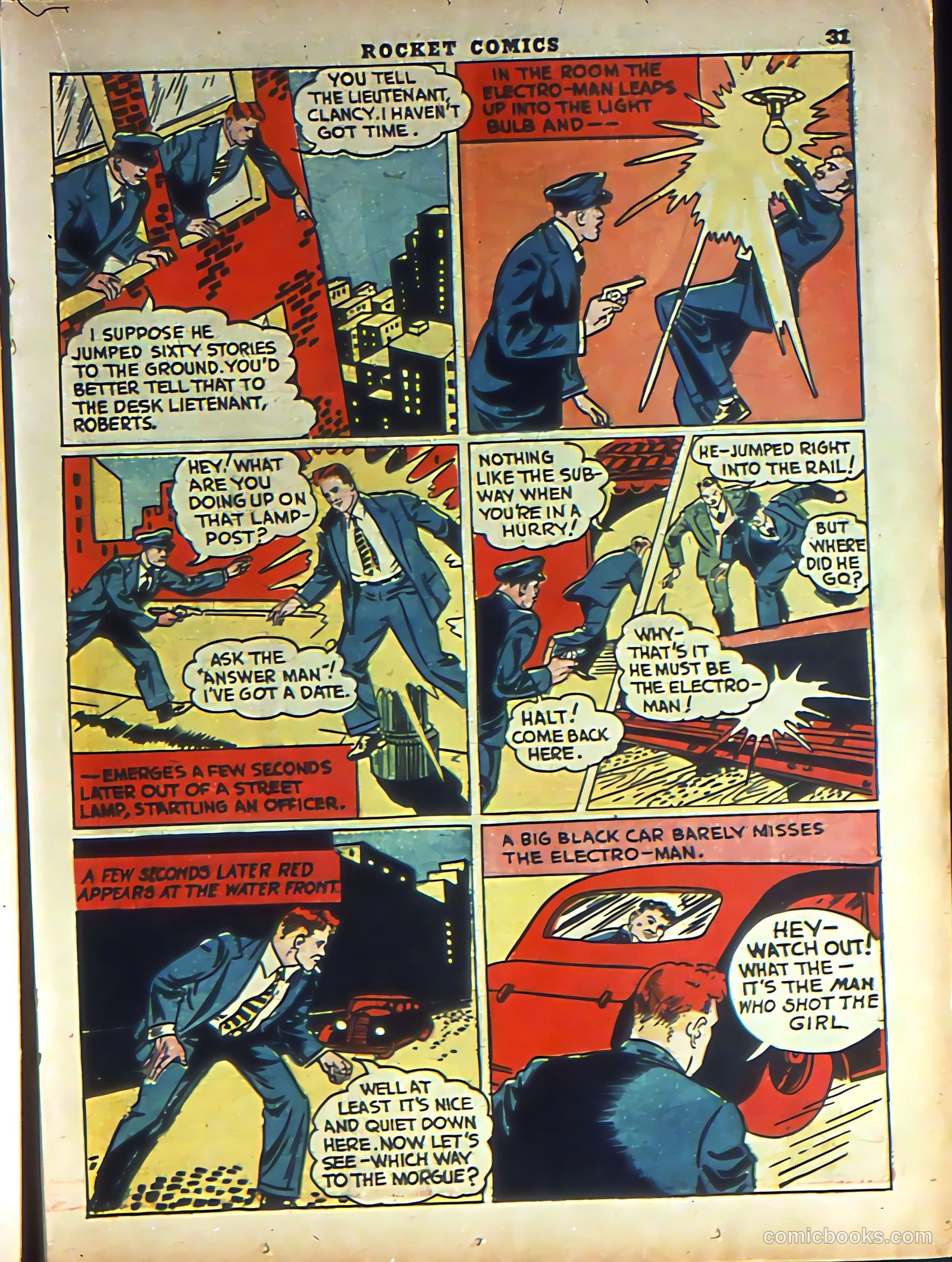 Rocket Comics #3 (1940) — page 33 of 68