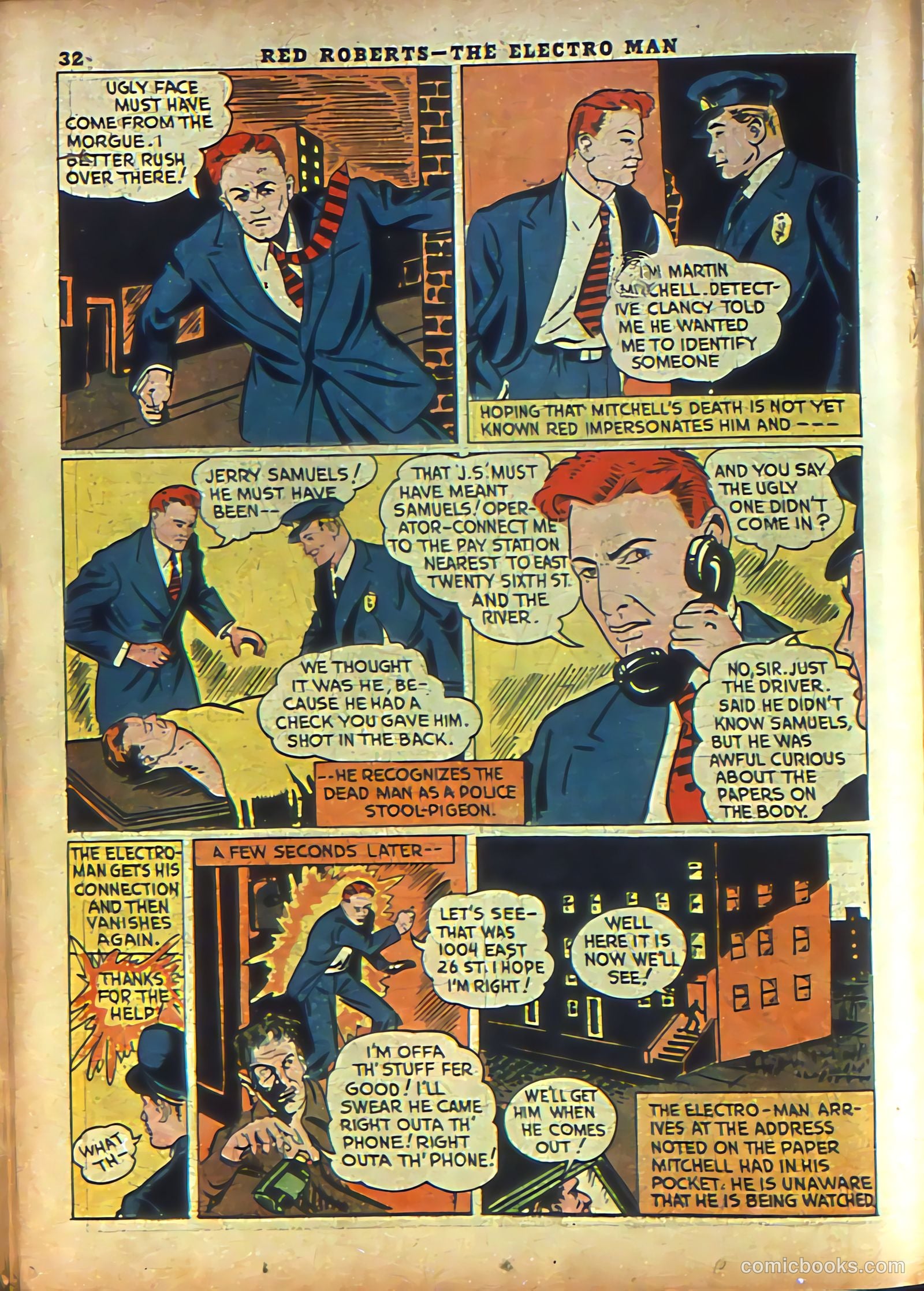Rocket Comics #3 (1940) — page 34 of 68
