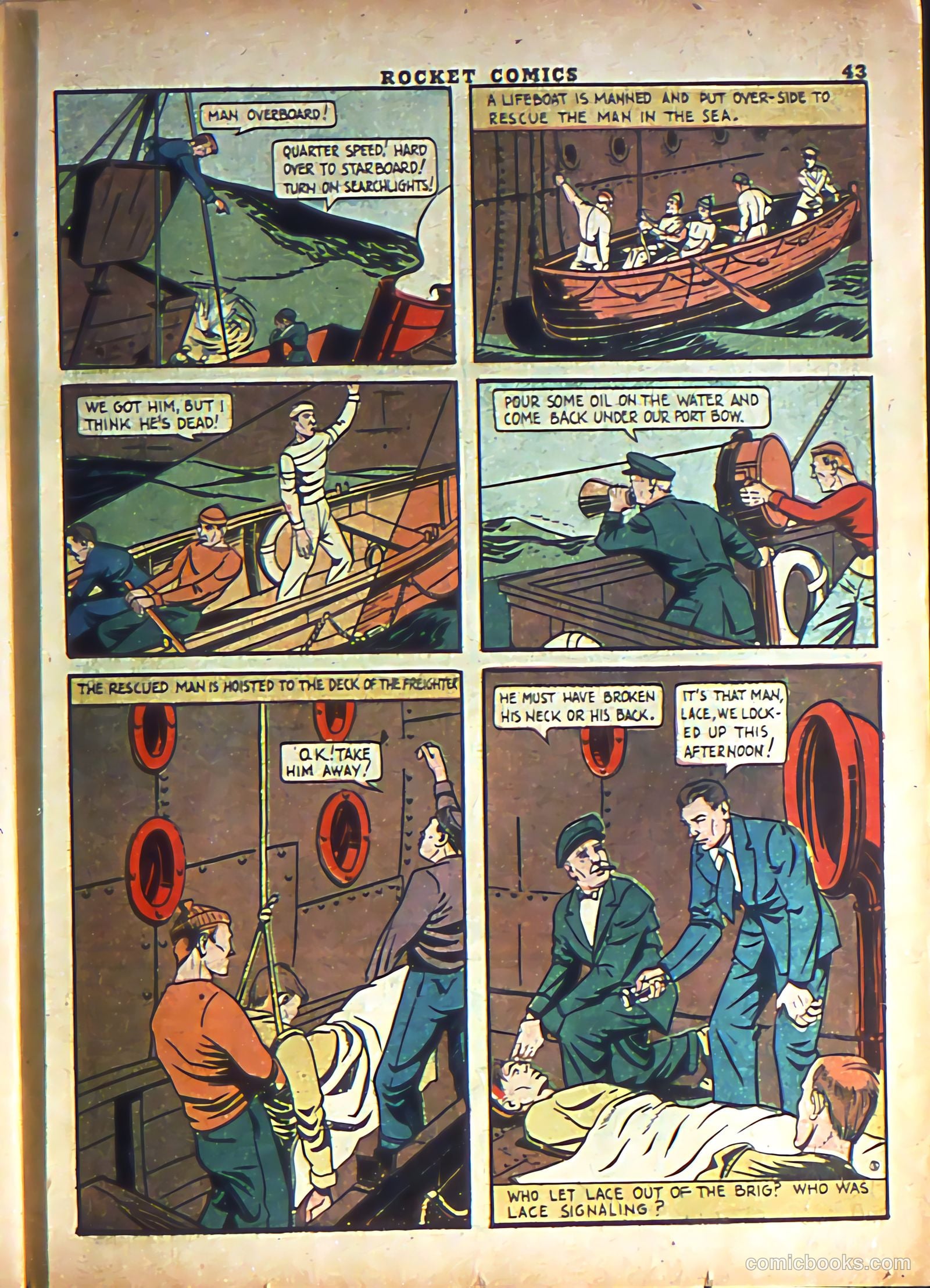 Rocket Comics #3 (1940) — page 45 of 68
