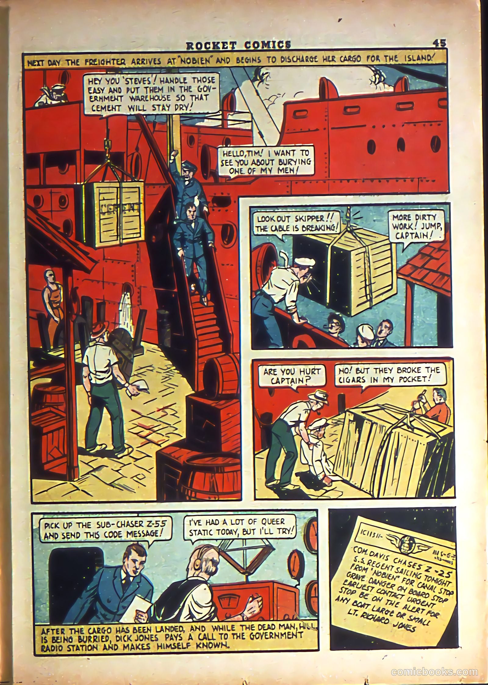 Rocket Comics #3 (1940) — page 47 of 68