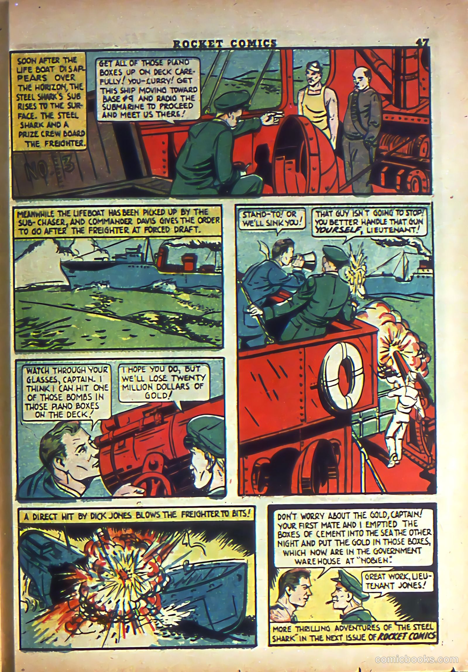 Rocket Comics #3 (1940) — page 49 of 68