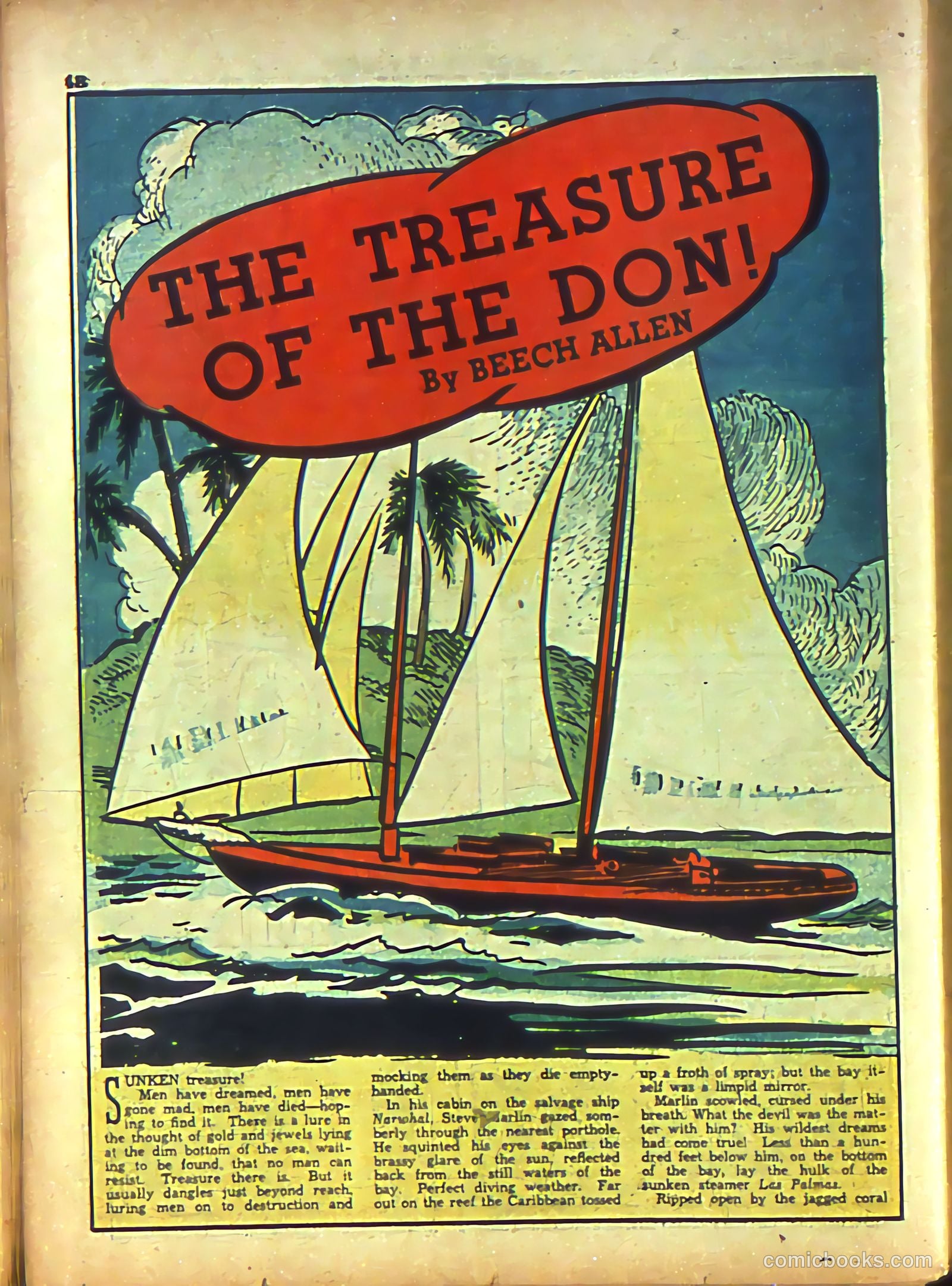 Rocket Comics #3 (1940) — page 50 of 68