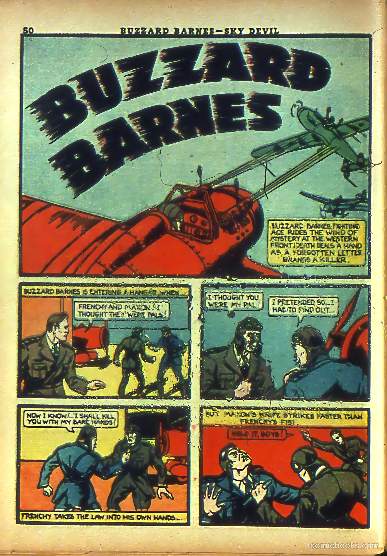 Rocket Comics #3 (1940) — page 52 of 68