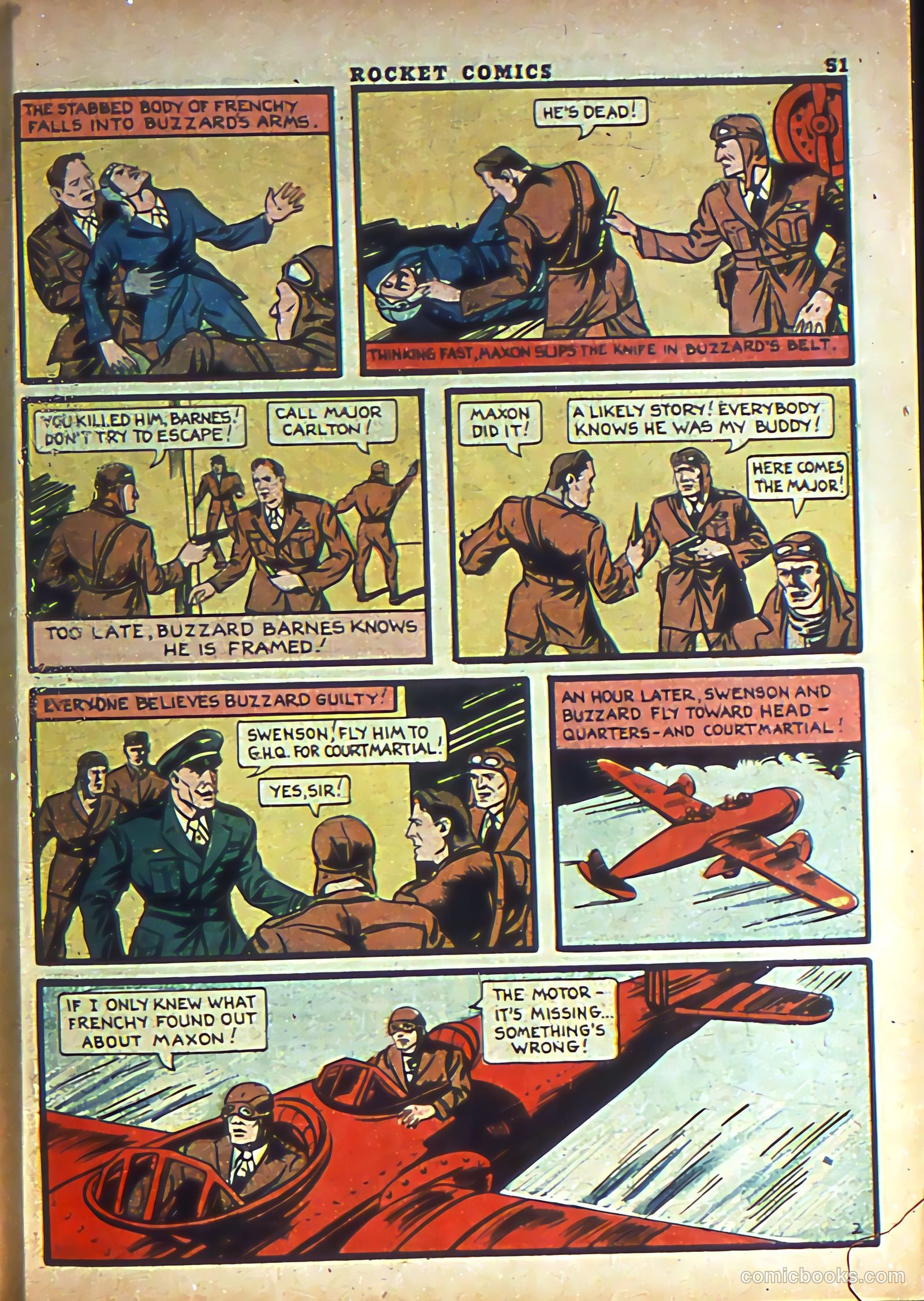 Rocket Comics #3 (1940) — page 53 of 68