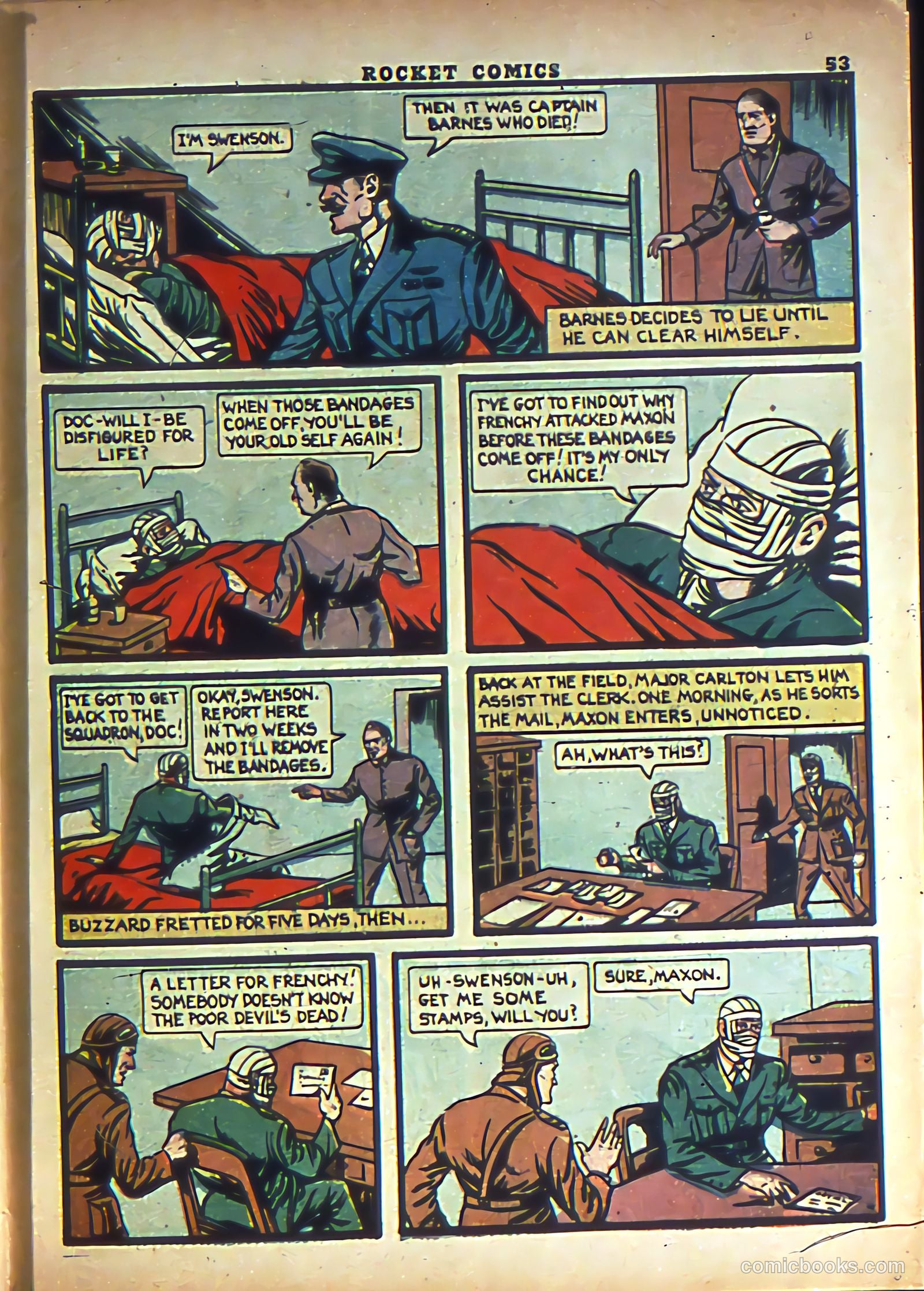 Rocket Comics #3 (1940) — page 55 of 68