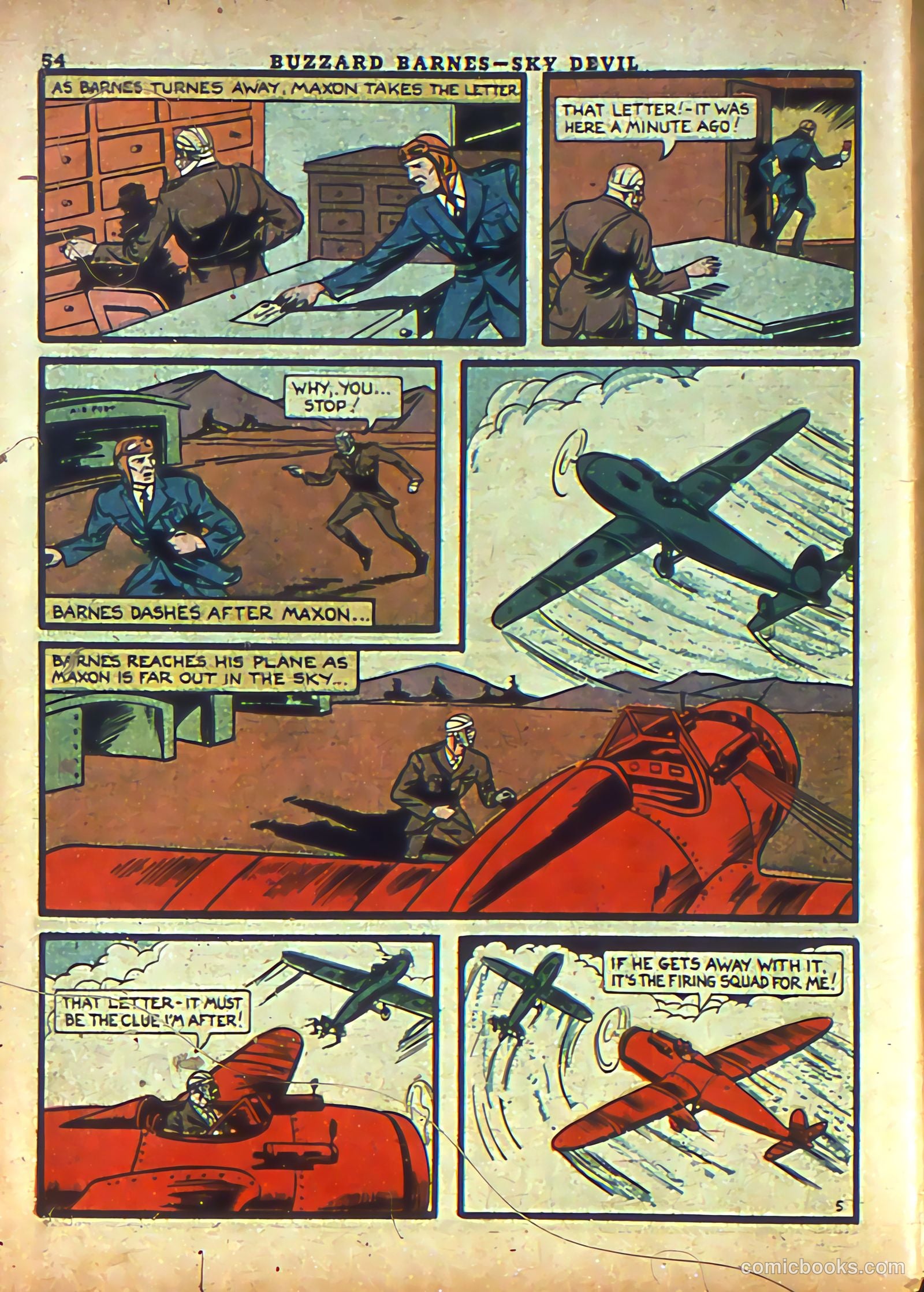 Rocket Comics #3 (1940) — page 56 of 68