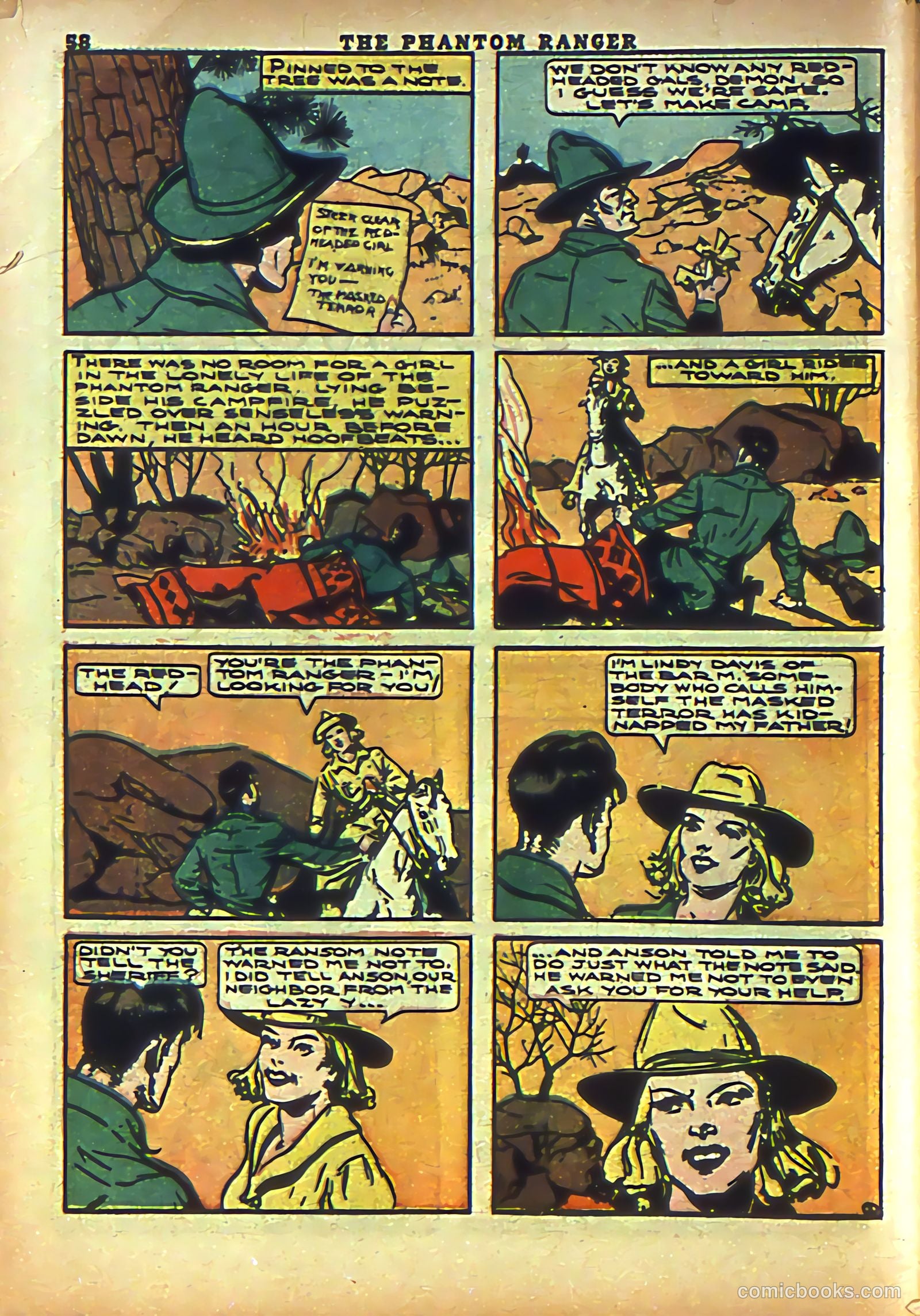Rocket Comics #3 (1940) — page 60 of 68