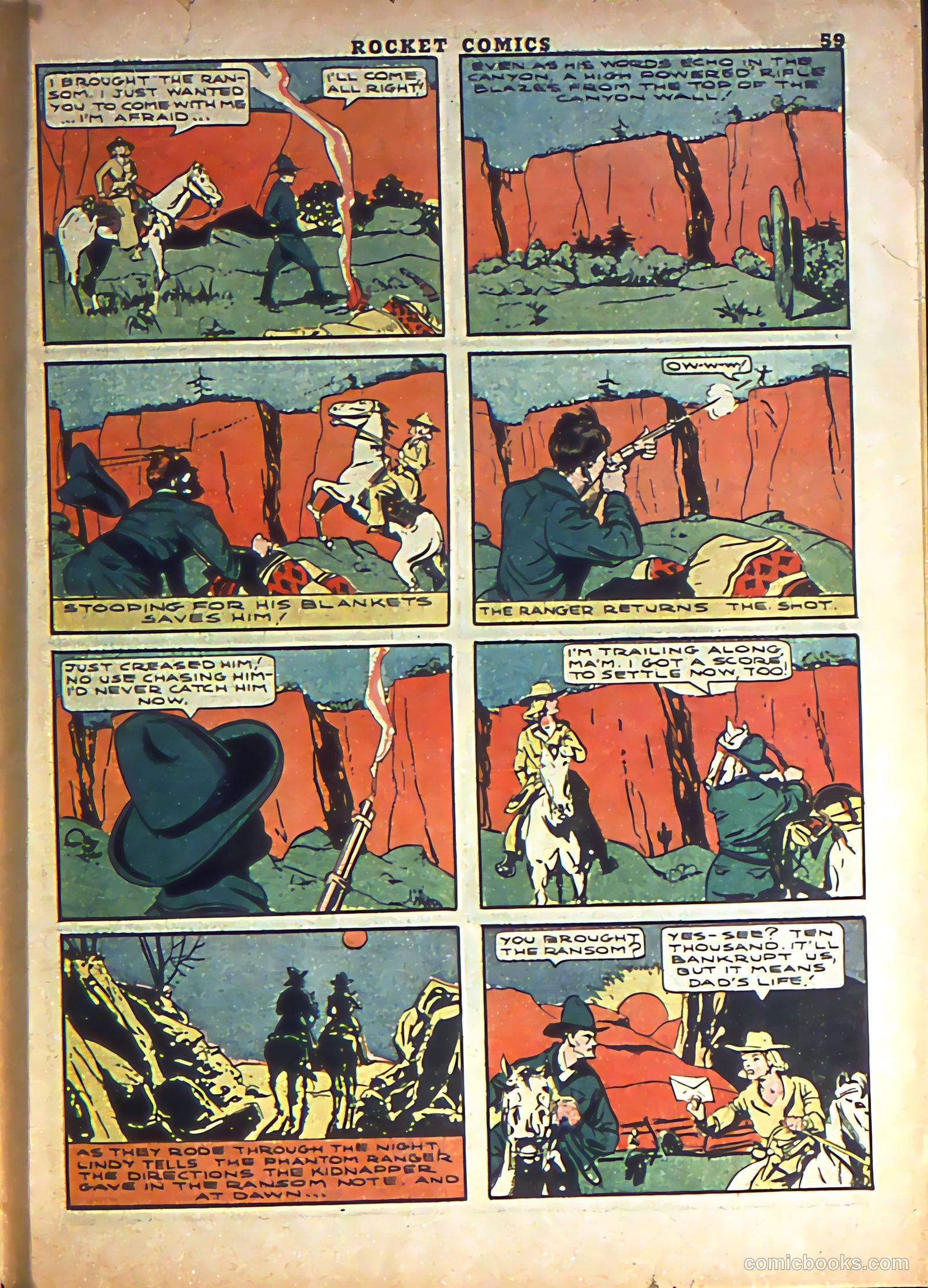 Rocket Comics #3 (1940) — page 61 of 68