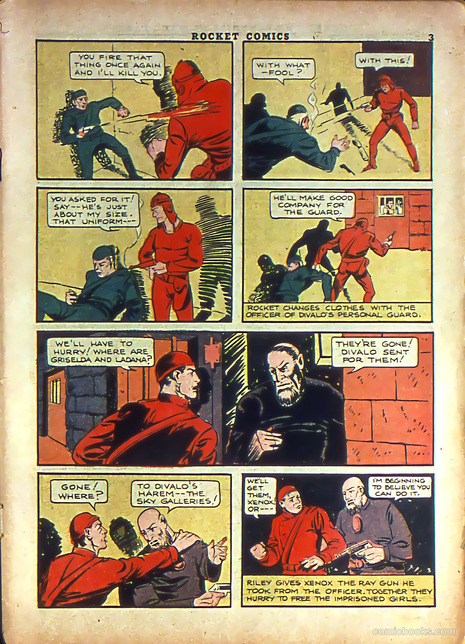 Rocket Comics #3 (1945) — page 5 of 68