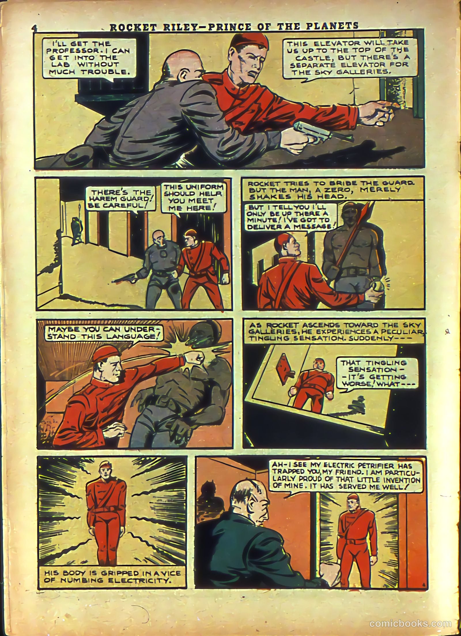 Rocket Comics #3 (1945) — page 6 of 68