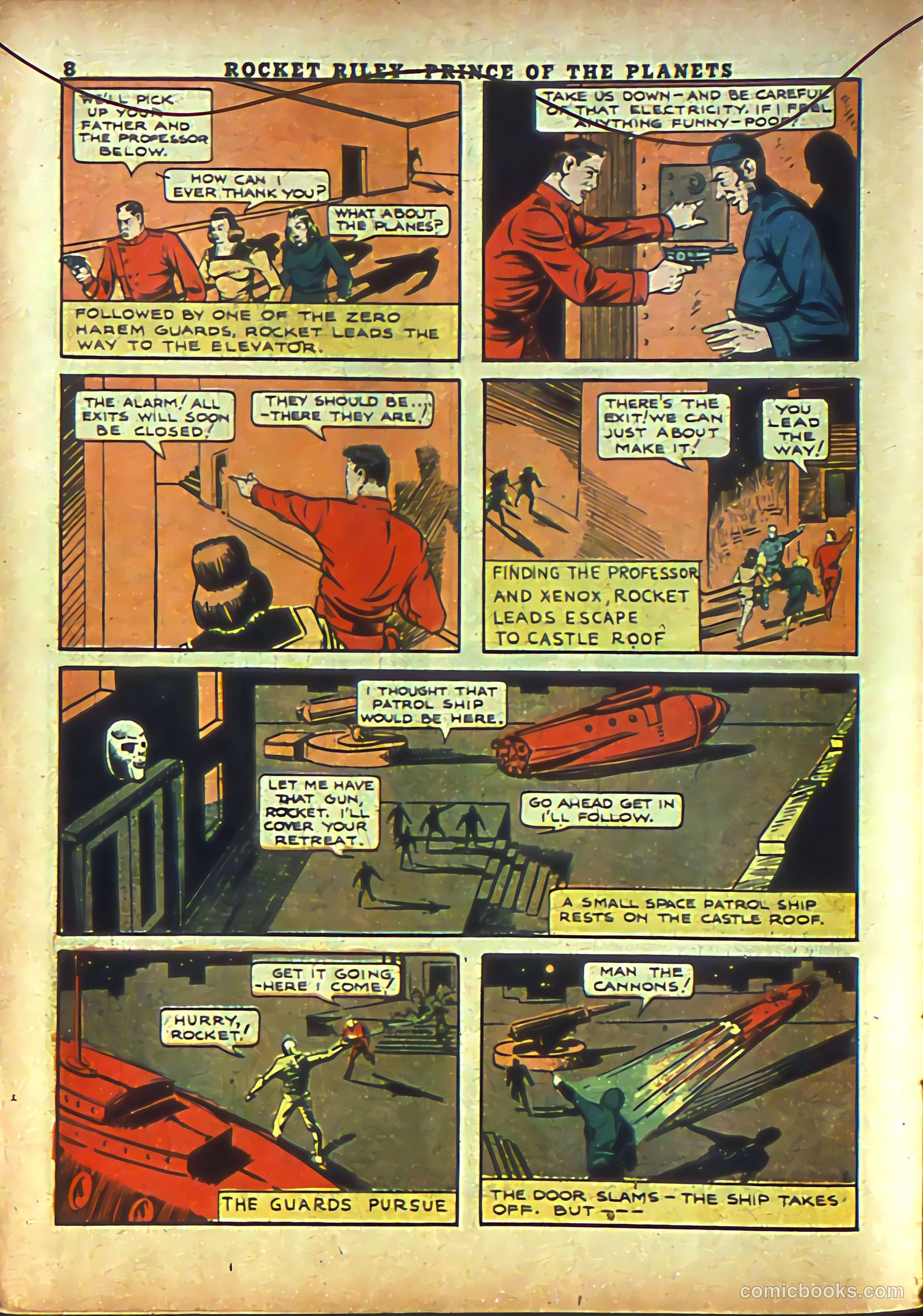 Rocket Comics #3 (1945) — page 10 of 68