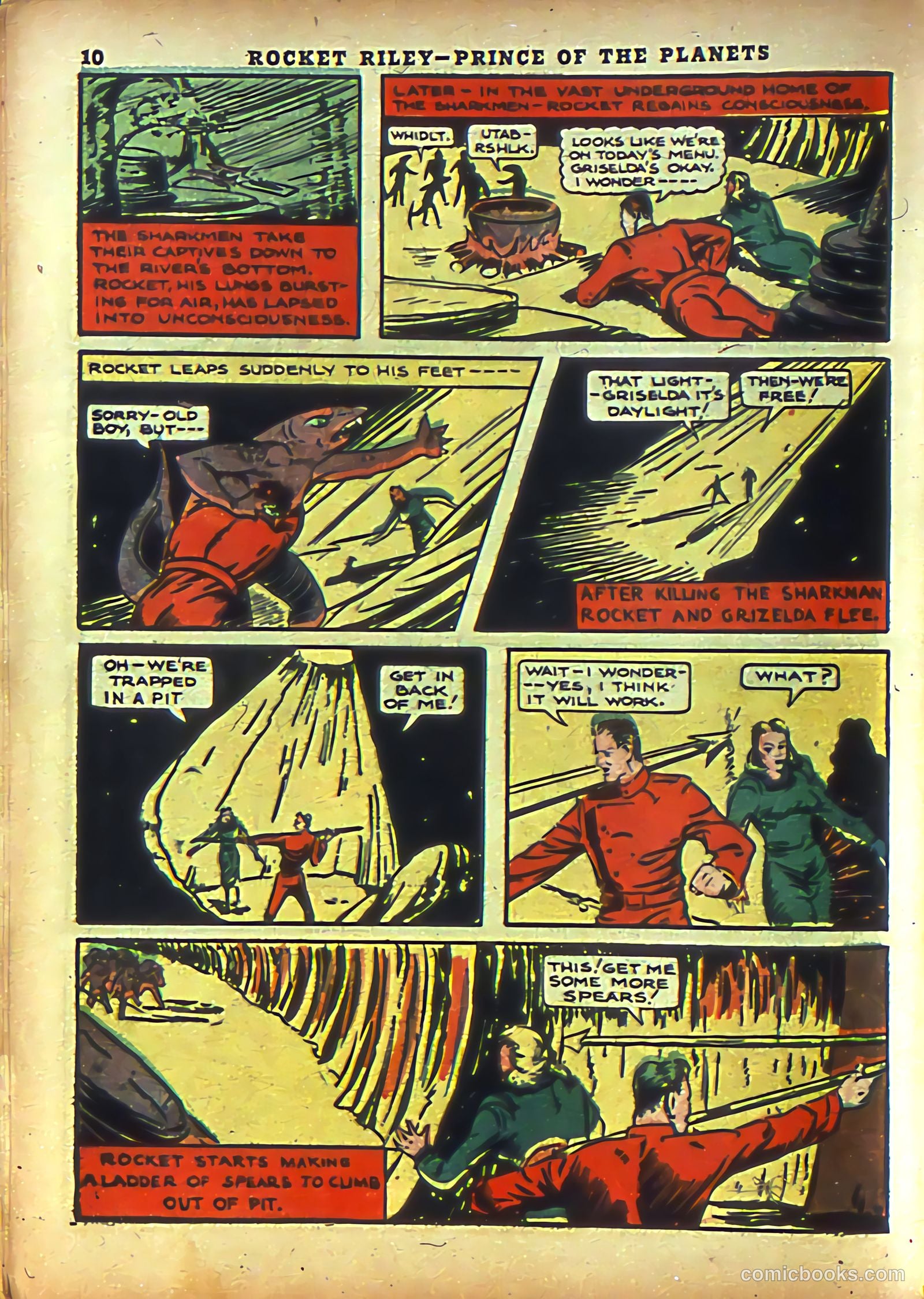Rocket Comics #3 (1945) — page 12 of 68