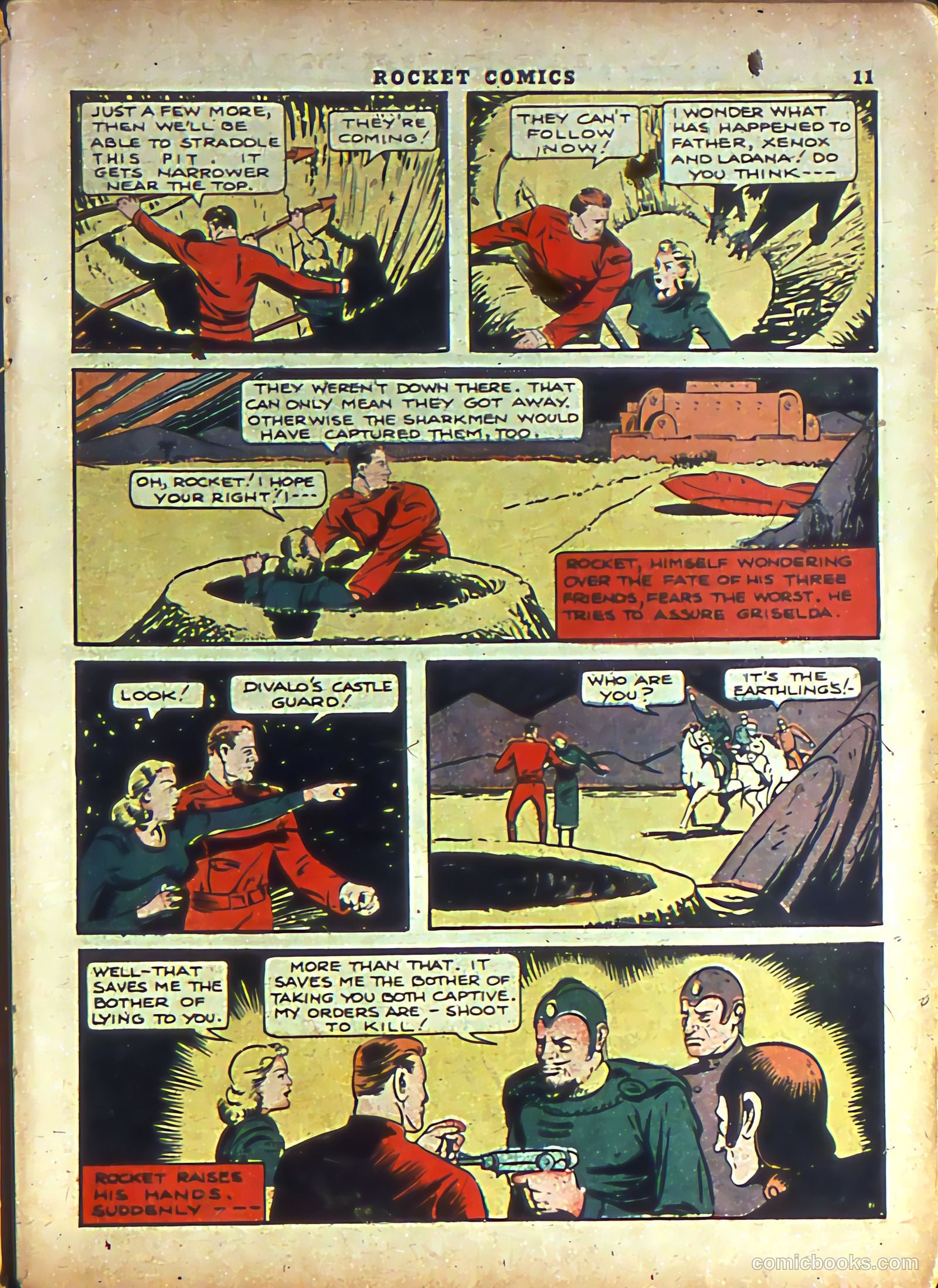 Rocket Comics #3 (1945) — page 13 of 68