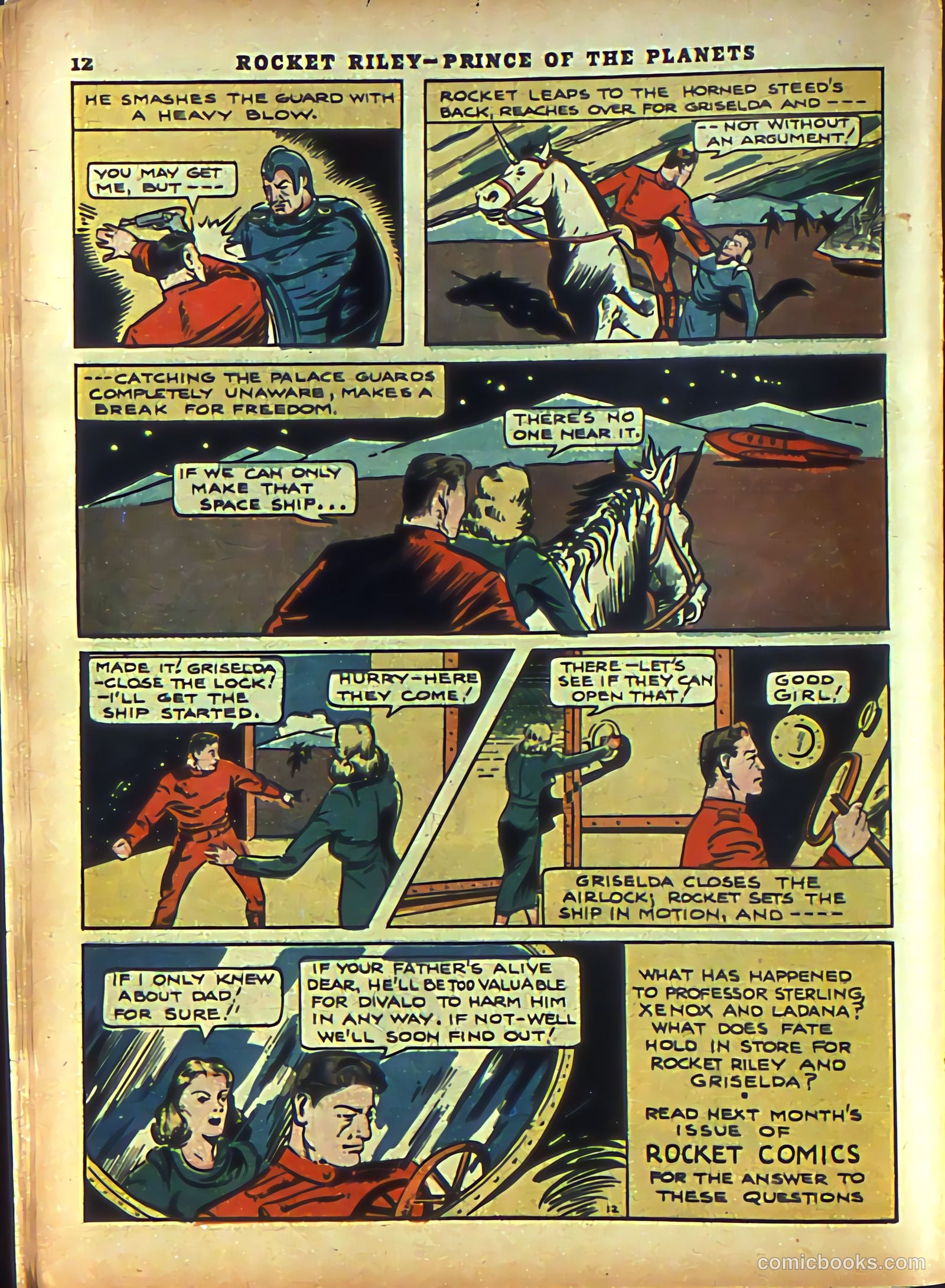 Rocket Comics #3 (1945) — page 14 of 68
