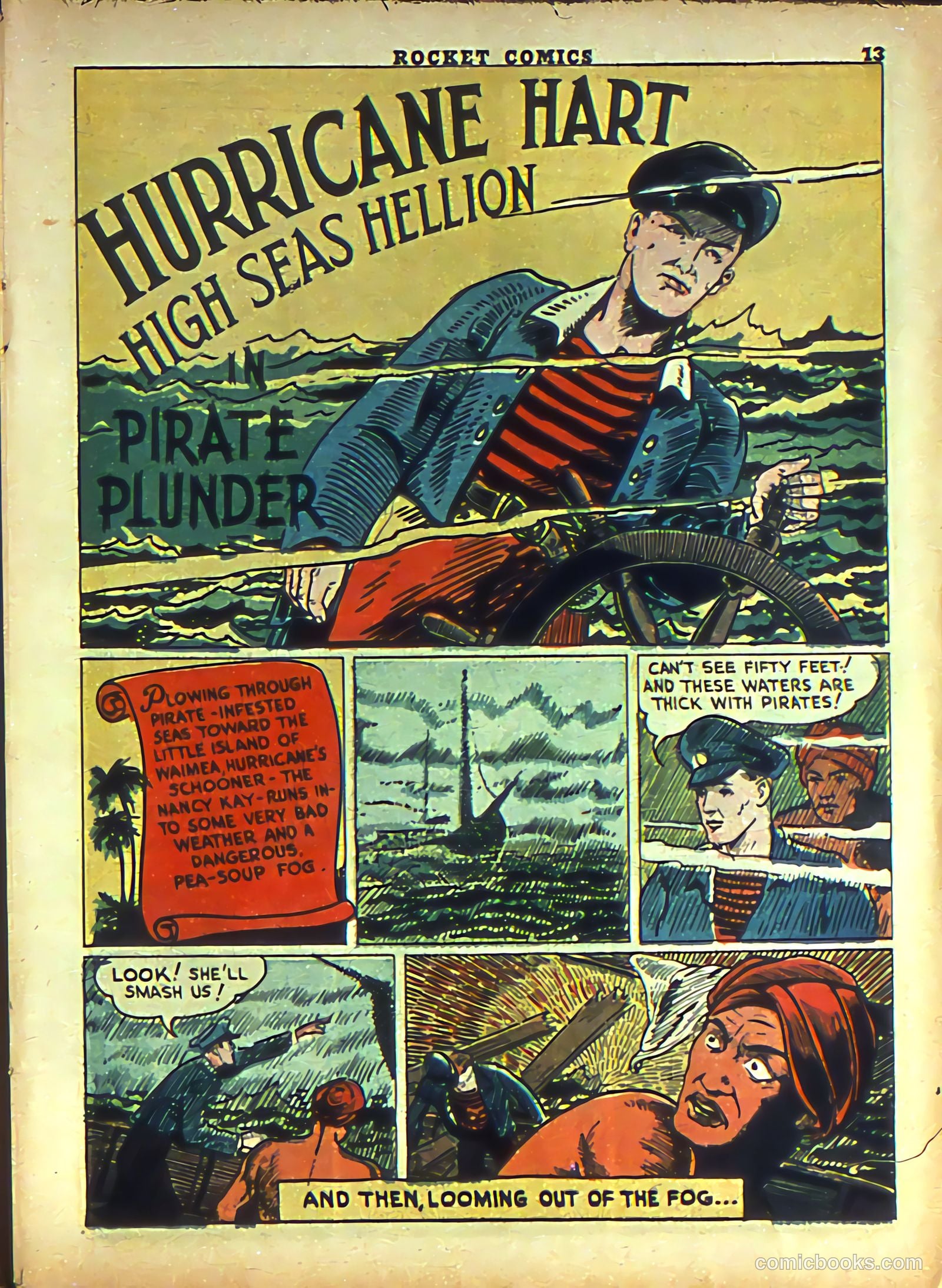 Rocket Comics #3 (1945) — page 15 of 68