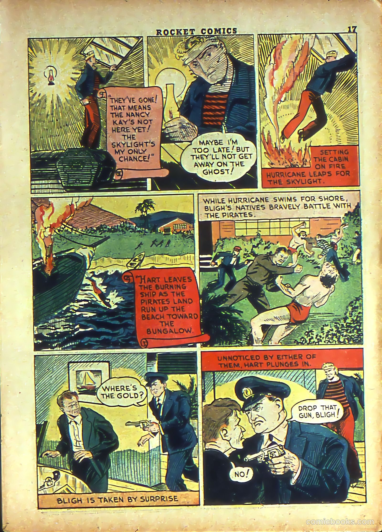 Rocket Comics #3 (1945) — page 19 of 68