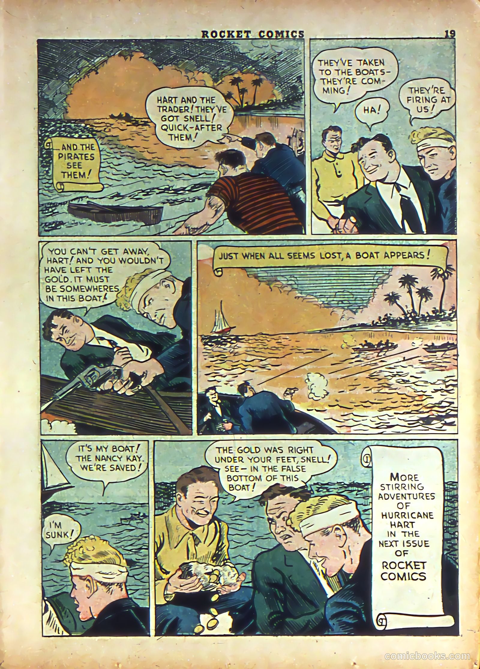 Rocket Comics #3 (1945) — page 21 of 68