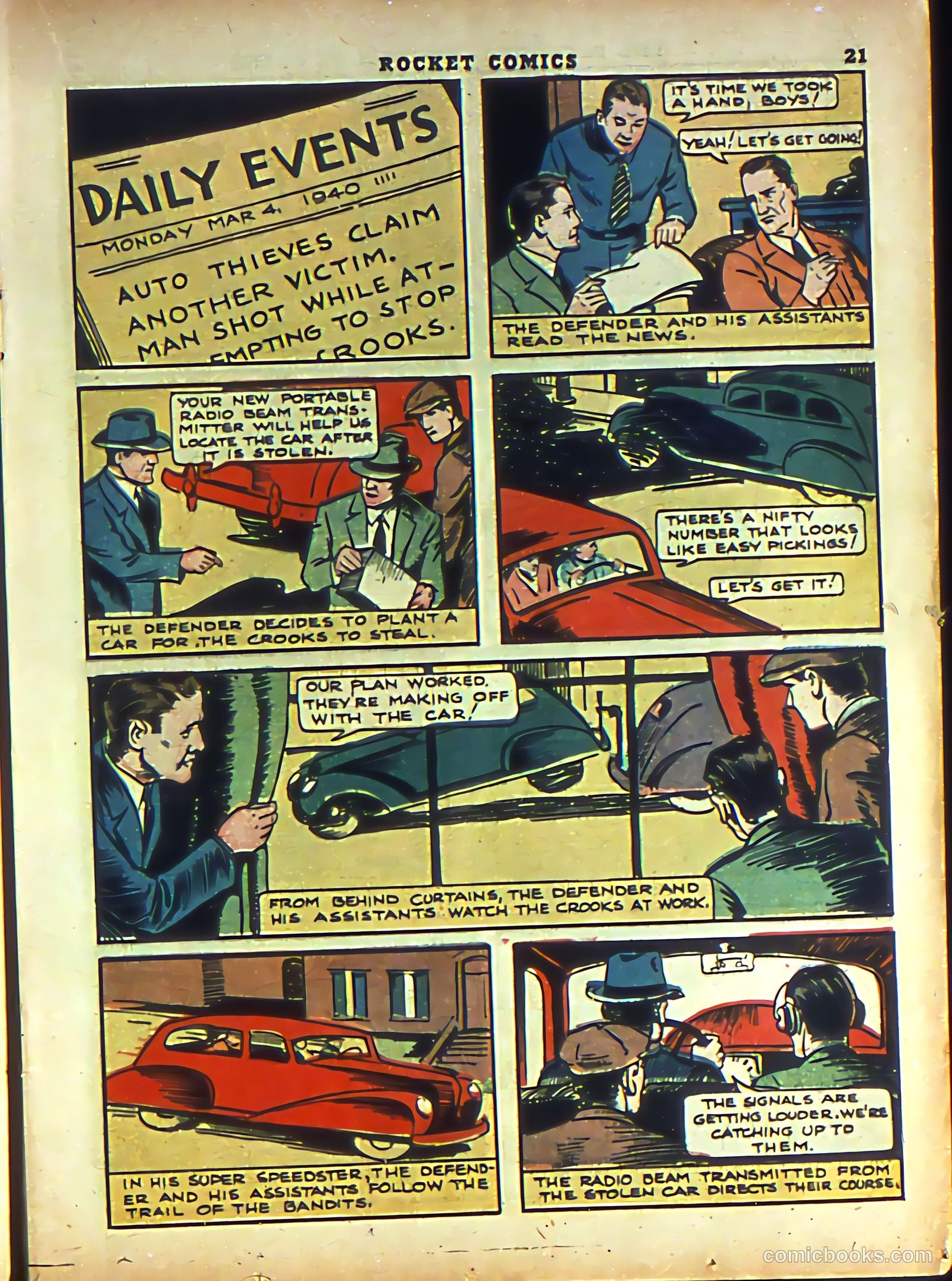 Rocket Comics #3 (1945) — page 23 of 68