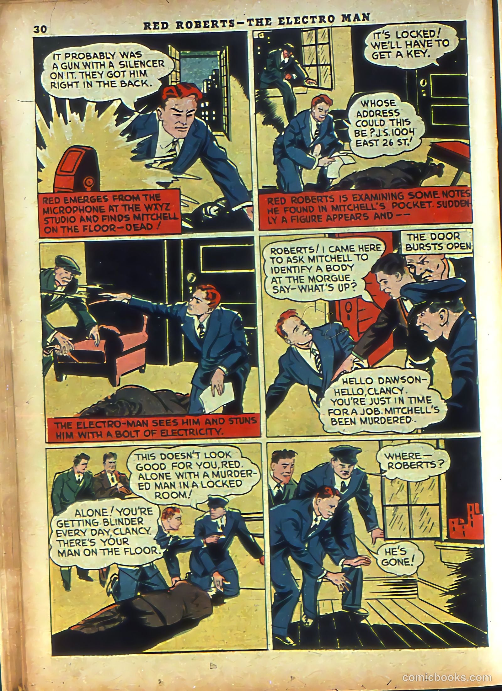 Rocket Comics #3 (1945) — page 32 of 68