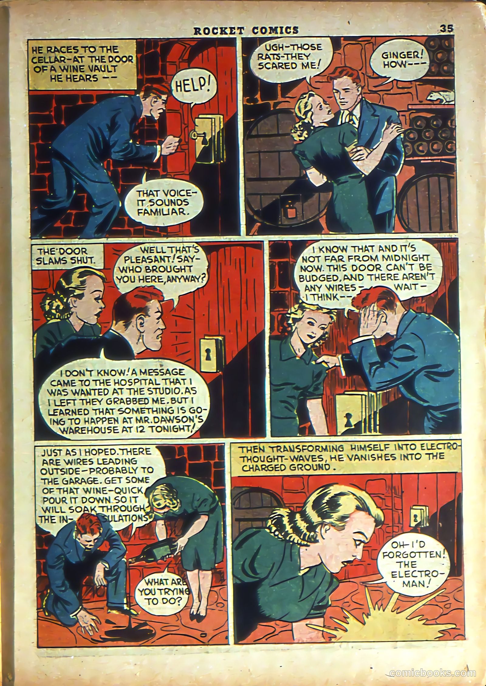 Rocket Comics #3 (1945) — page 37 of 68