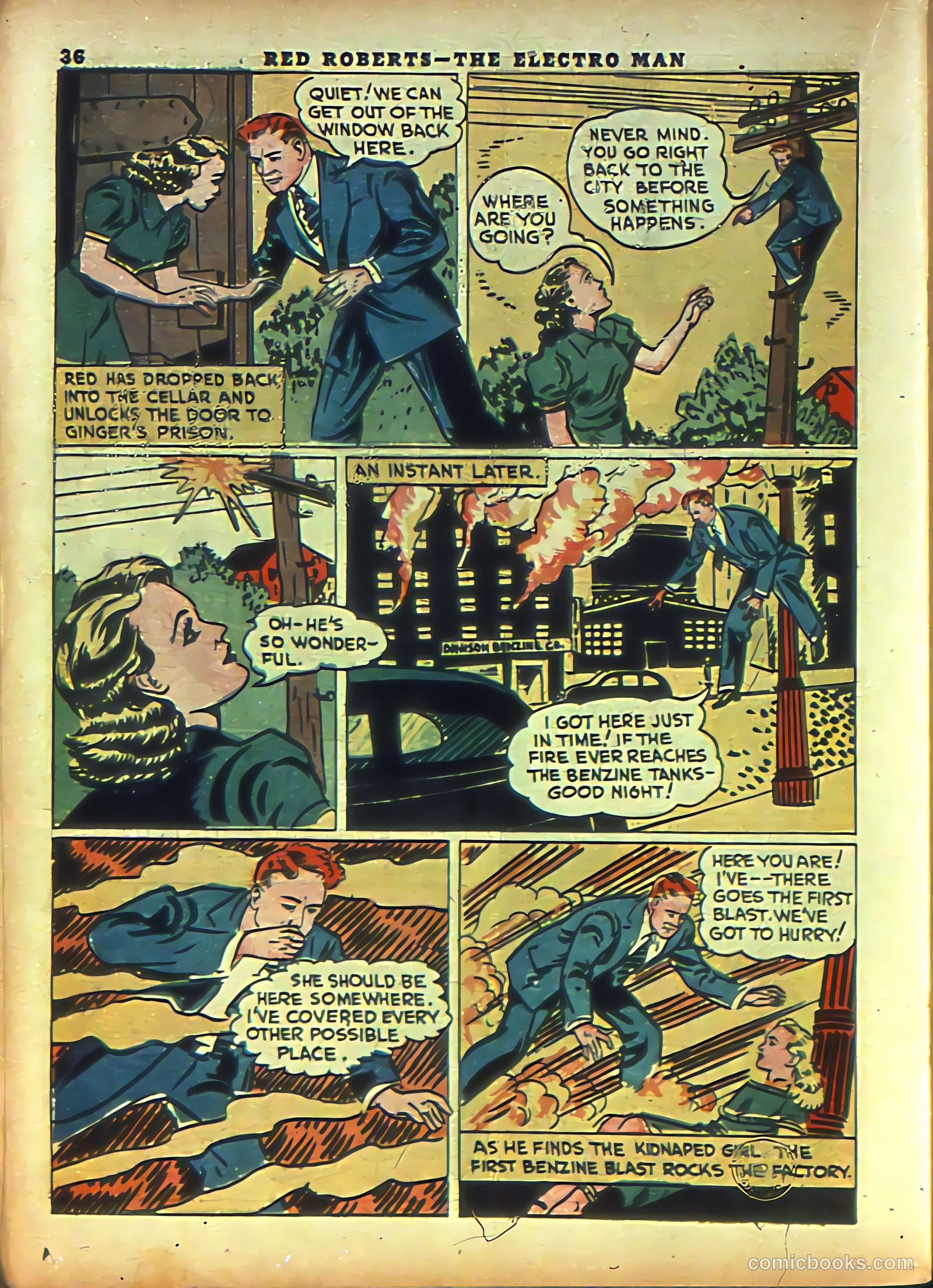 Rocket Comics #3 (1945) — page 38 of 68