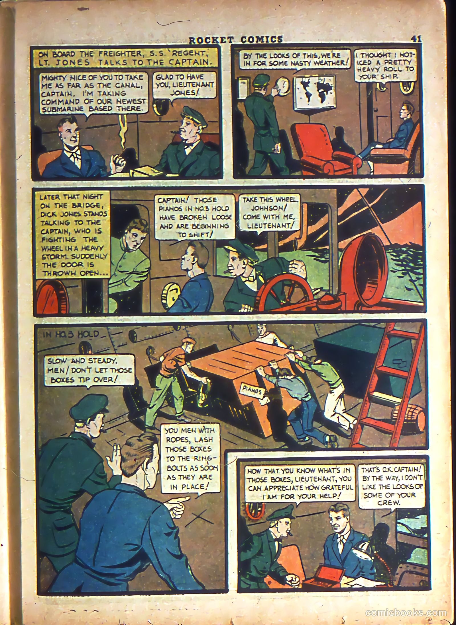 Rocket Comics #3 (1945) — page 43 of 68