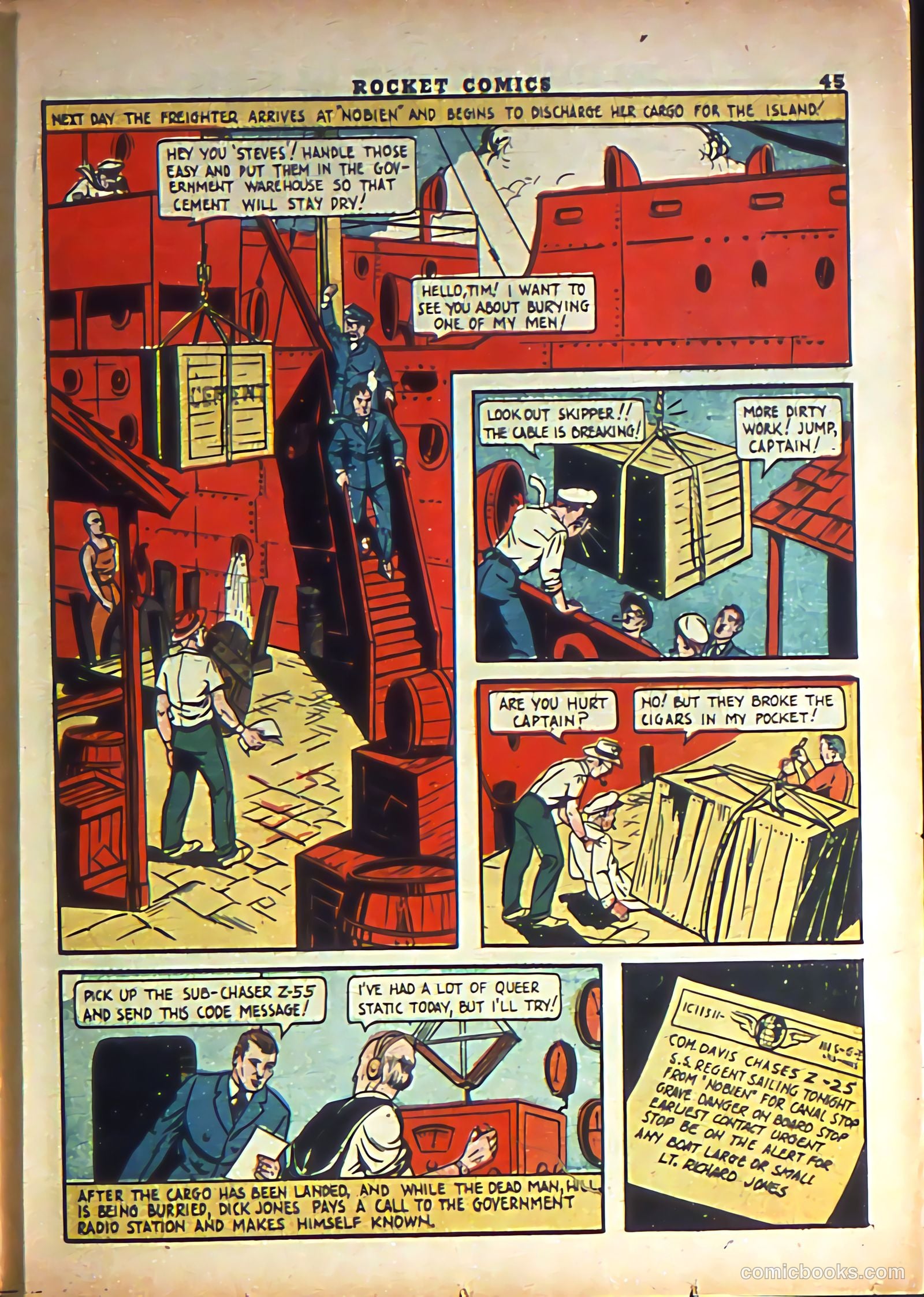 Rocket Comics #3 (1945) — page 47 of 68
