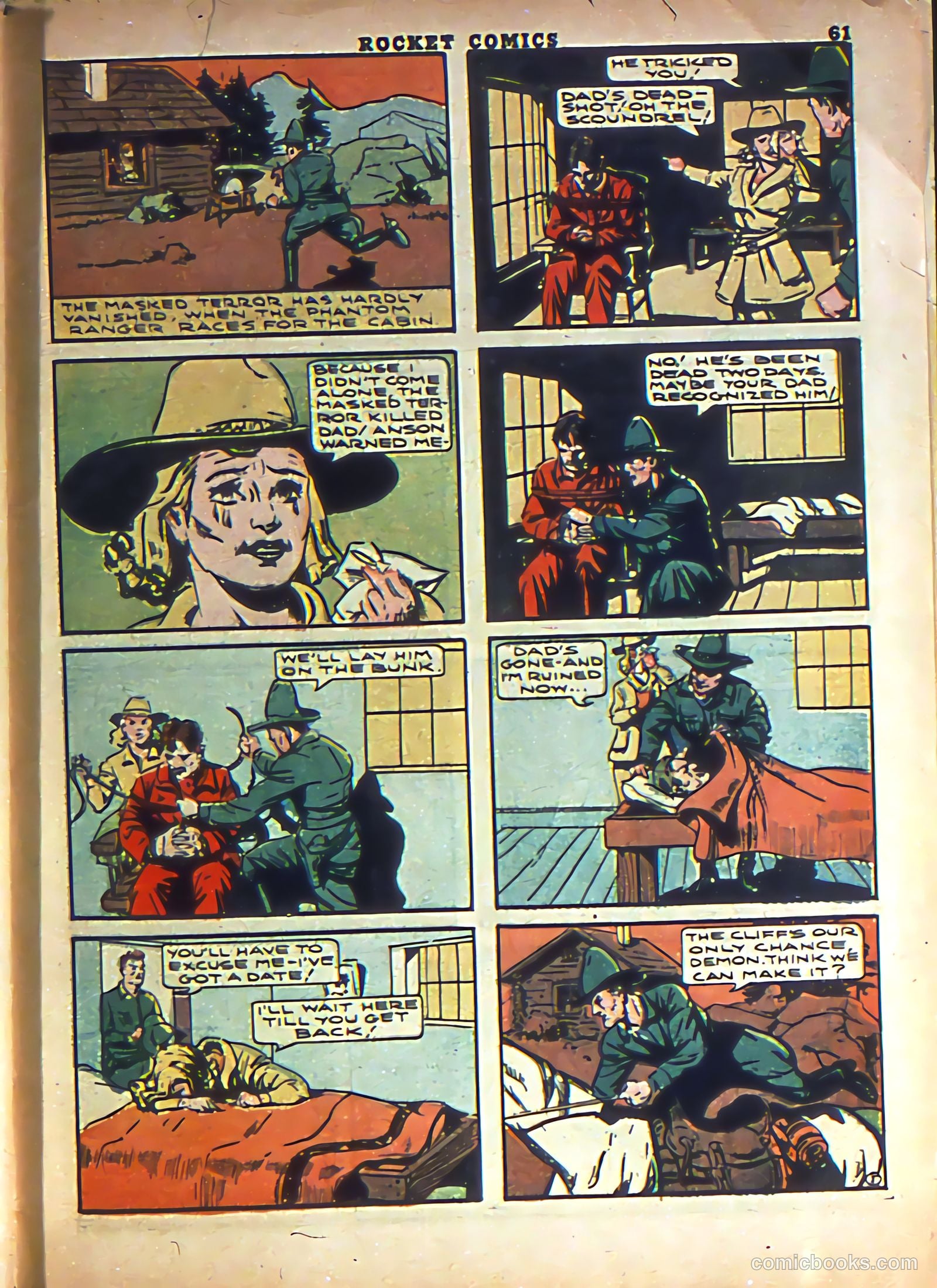Rocket Comics #3 (1945) — page 63 of 68