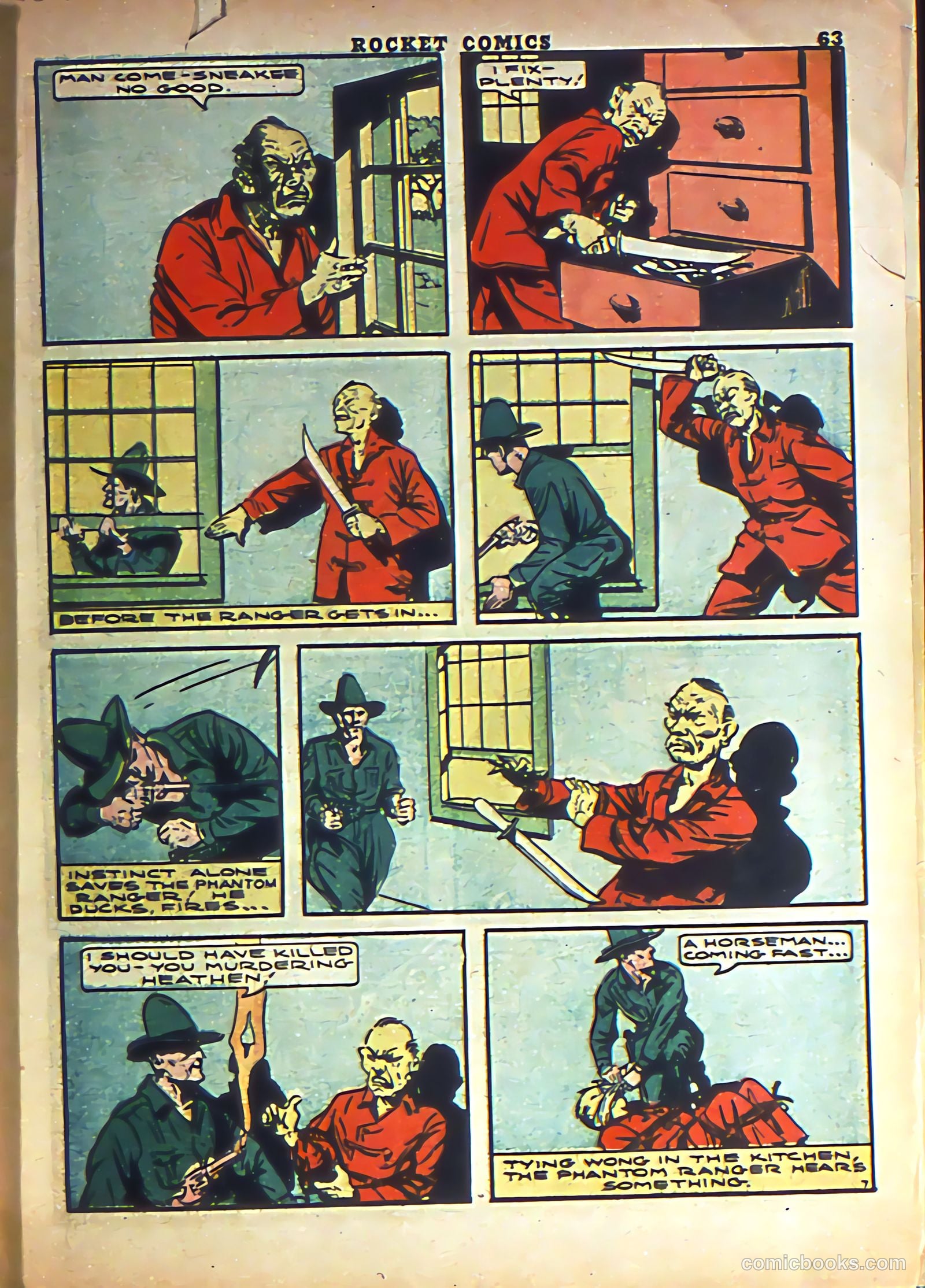 Rocket Comics #3 (1945) — page 65 of 68