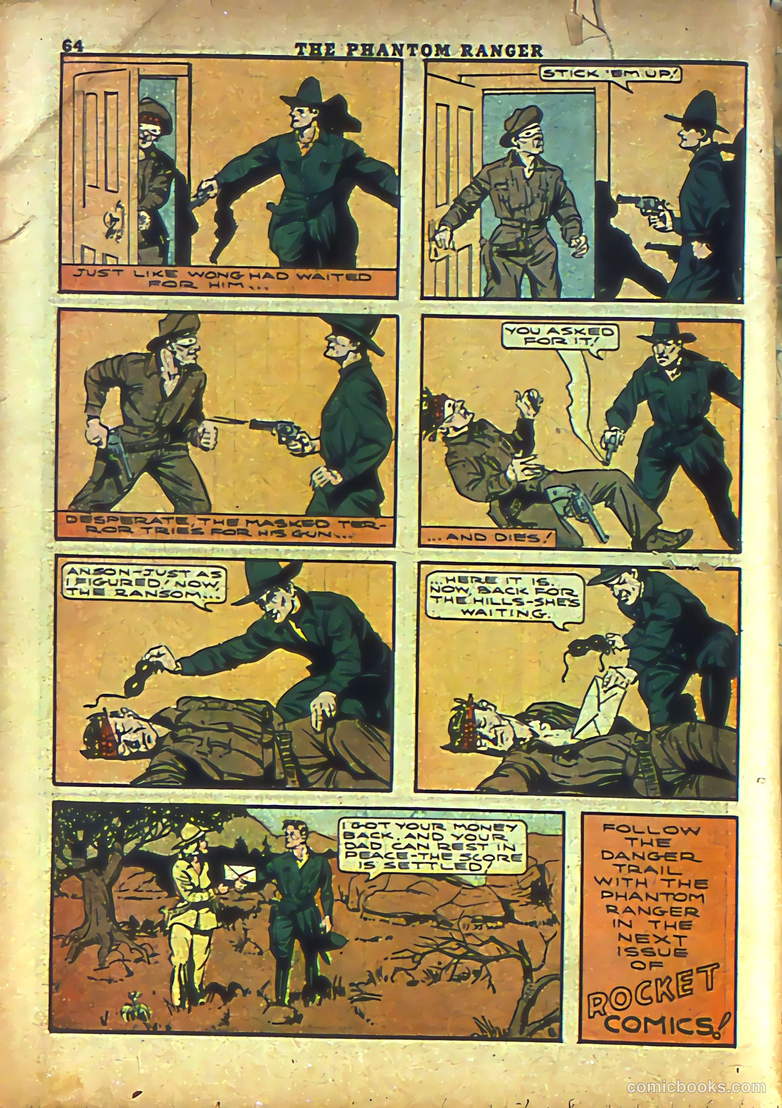 Rocket Comics #3 (1945) — page 66 of 68