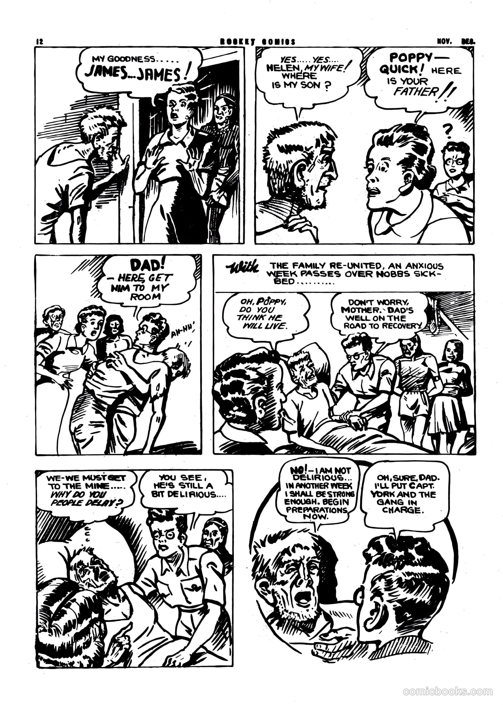 Rocket Comics #5 (1943) — page 12 of 48