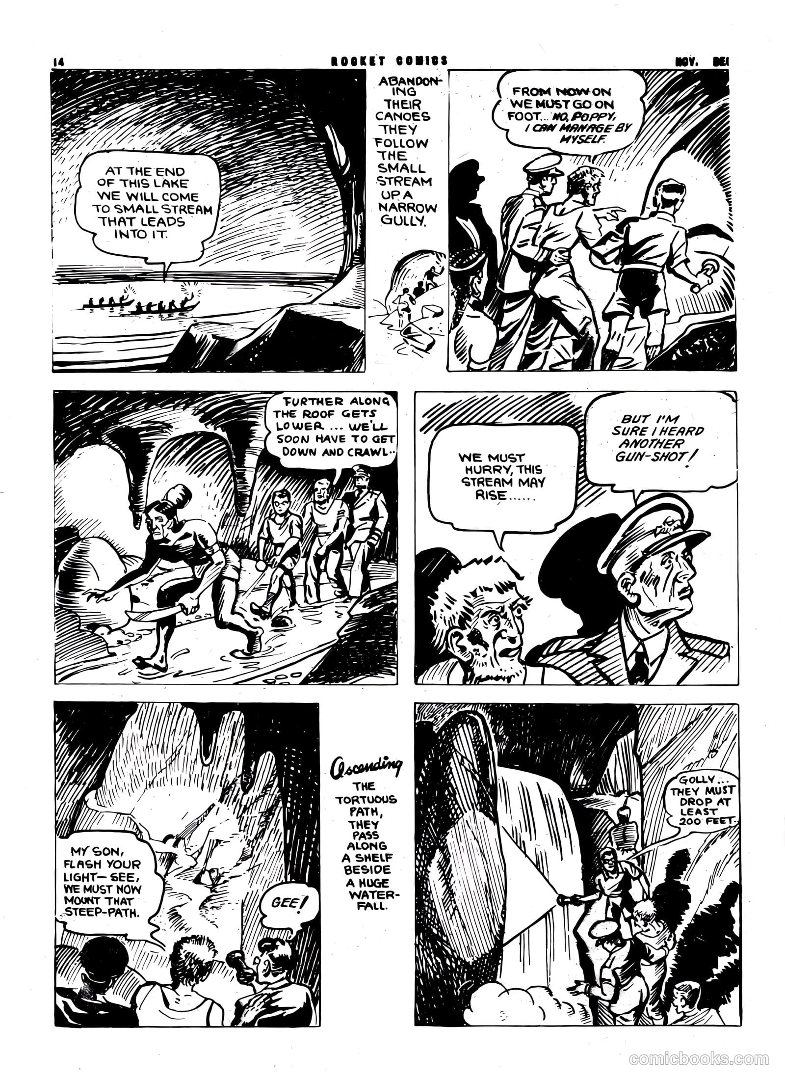 Rocket Comics #5 (1943) — page 14 of 48