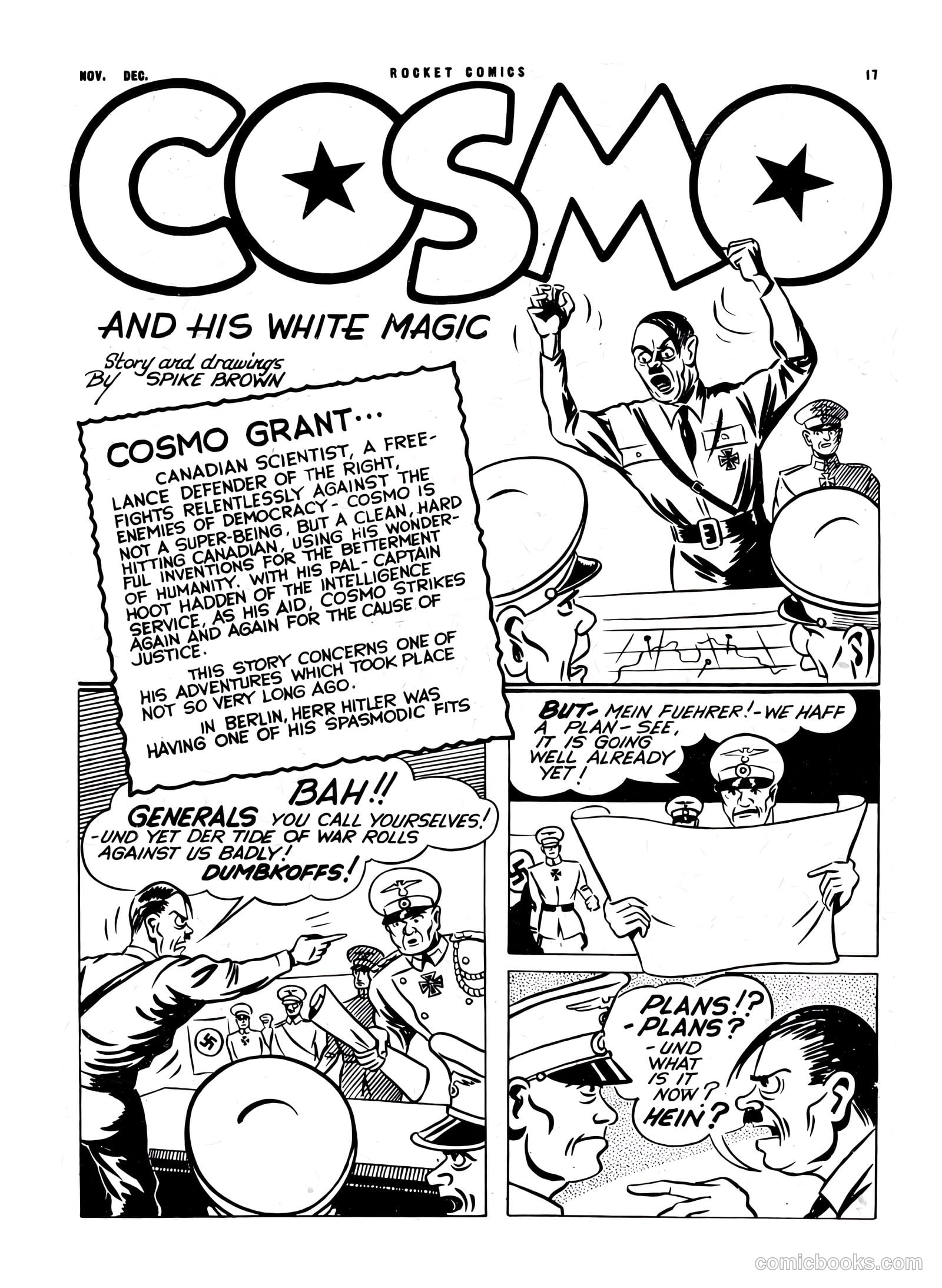 Rocket Comics #5 (1943) — page 17 of 48