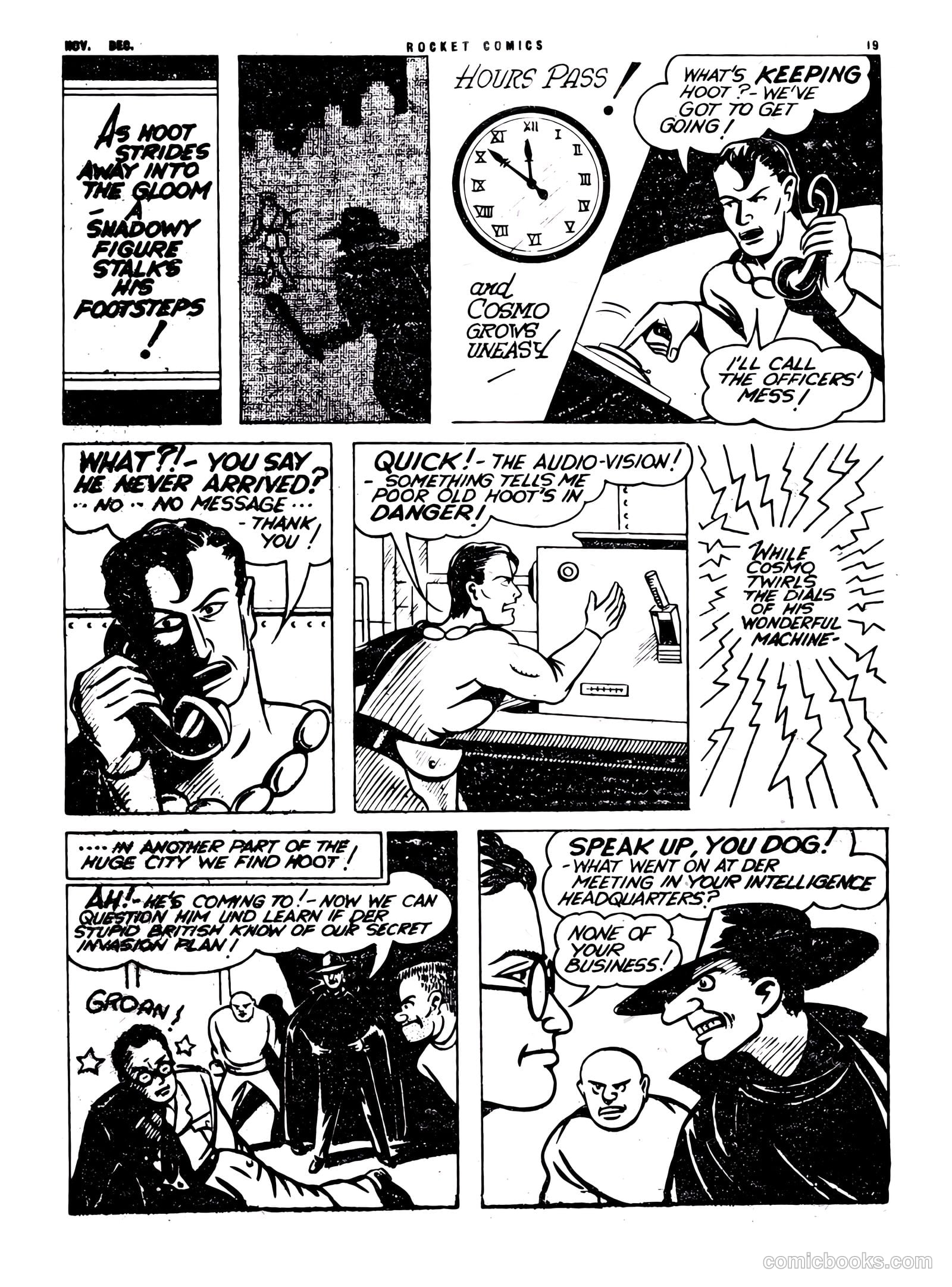 Rocket Comics #5 (1943) — page 19 of 48